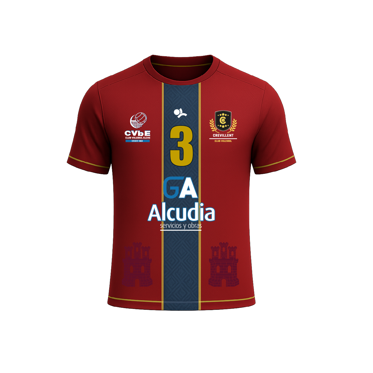 Camiseta Líbero VOLEIBOL CREVILLENTE 25/26
