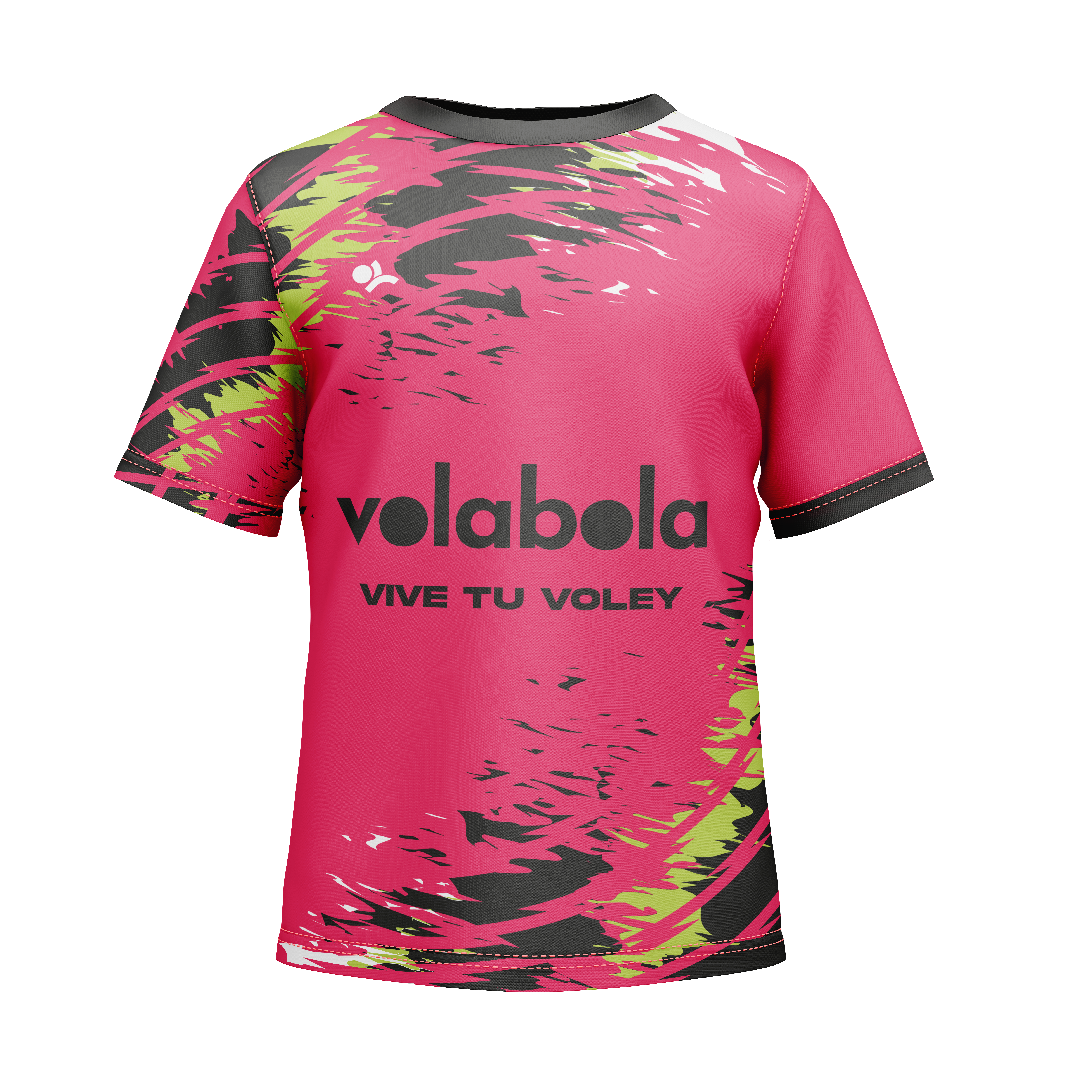 Camiseta Técnica Voleibol Manga Corta – Neon Collection
