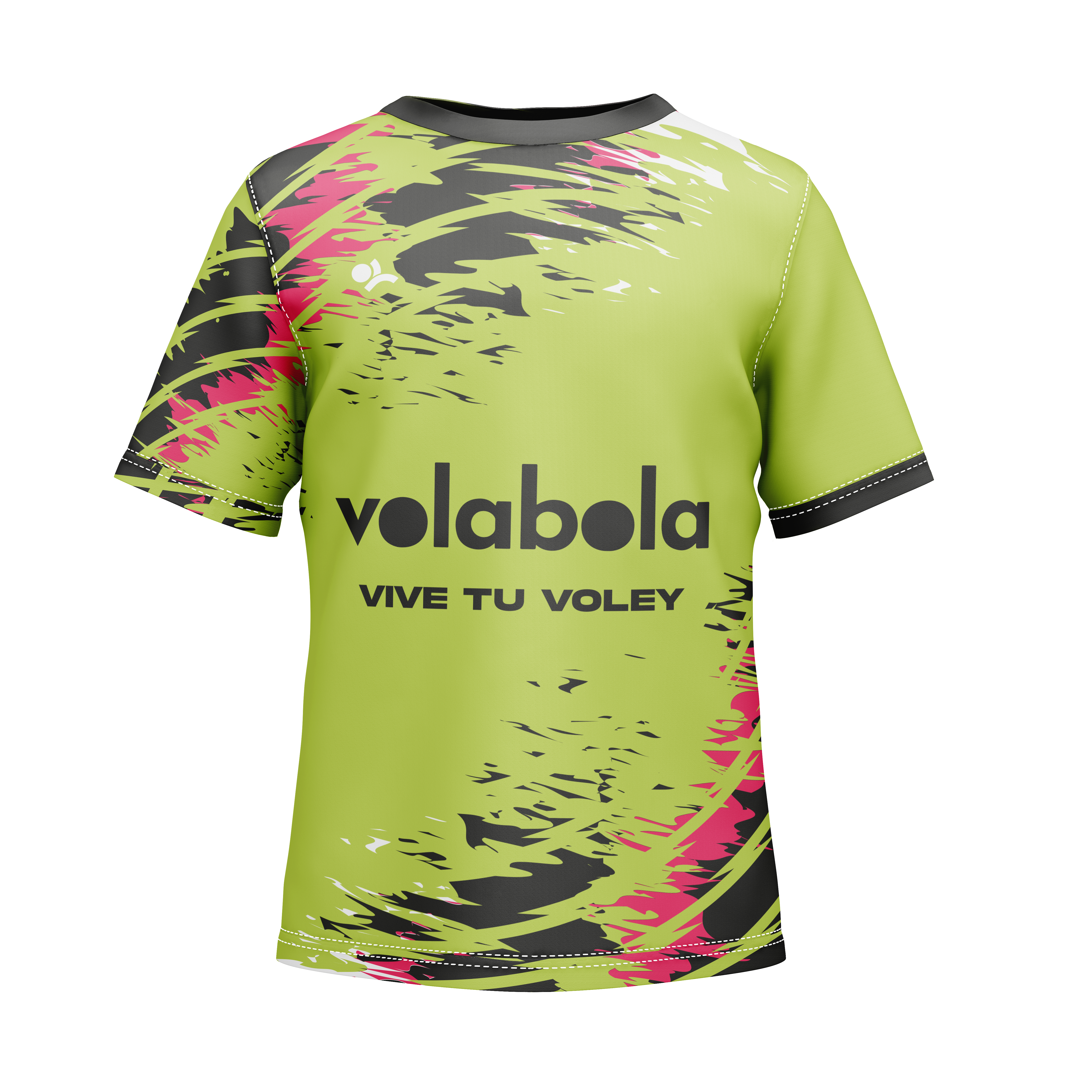 Camiseta Técnica Voleibol Manga Corta – Neon Collection