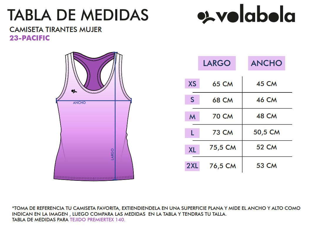 Camiseta de tirantes mujer - Hawai