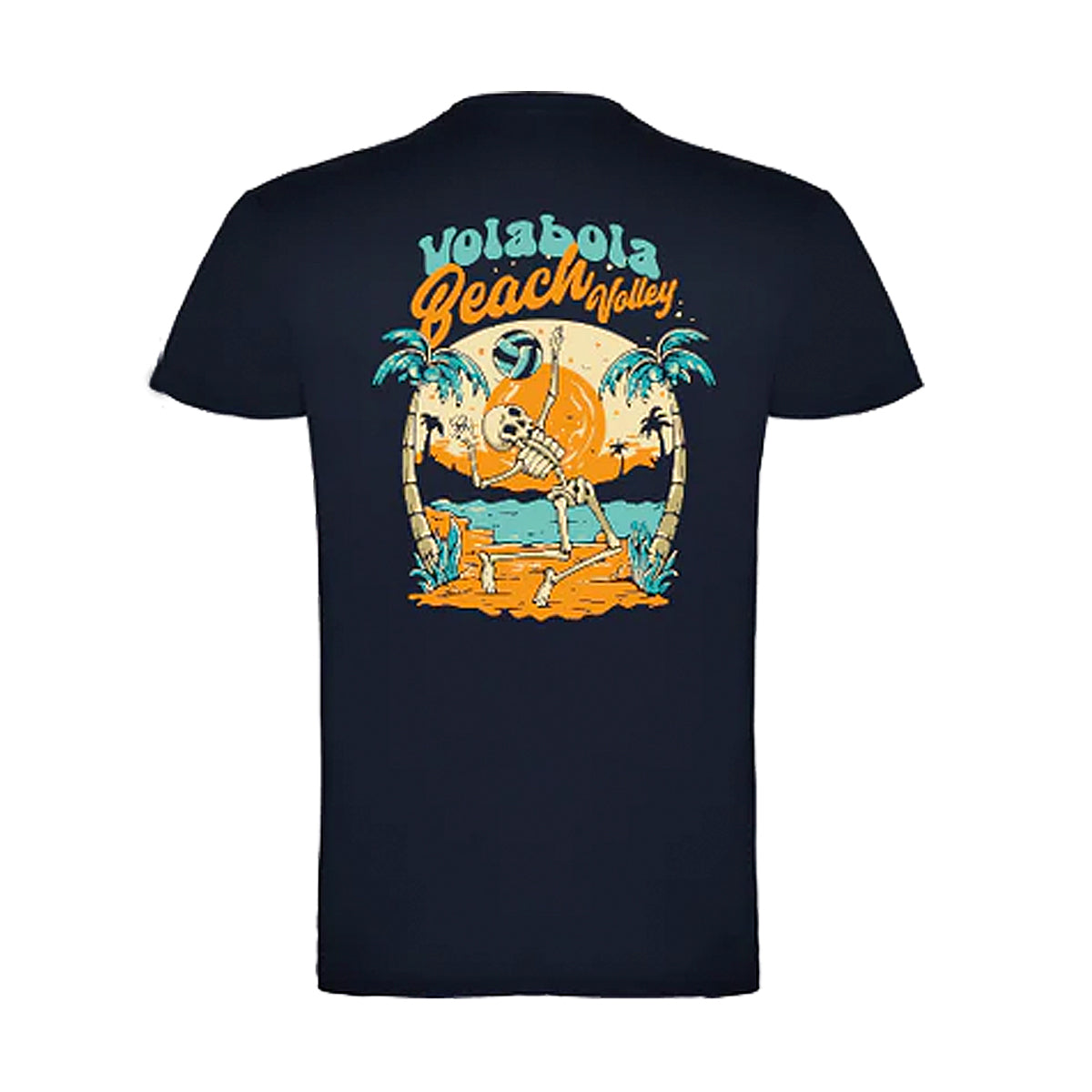 Camiseta casual algodón manga corta unisex – Volabola Beach Voley