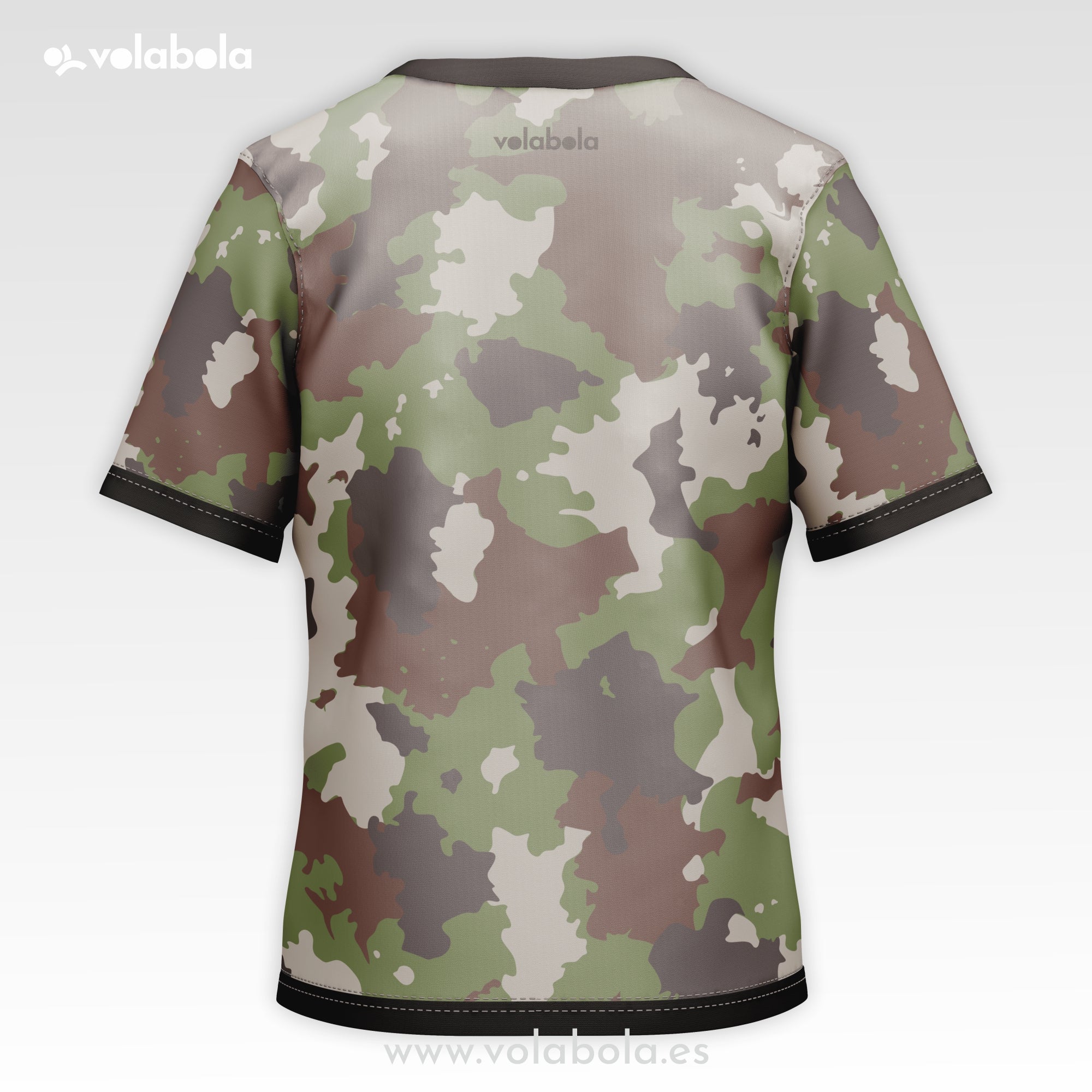 Camiseta técnica voleibol manga corta unisex – Camo