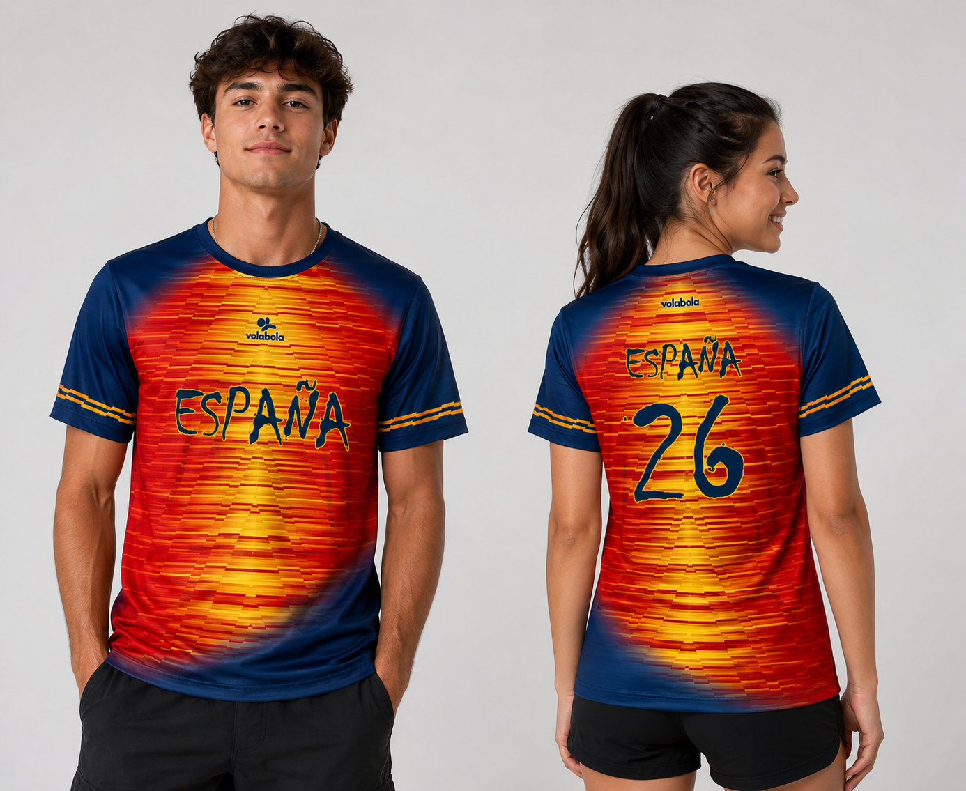 Camiseta Unisex Manga Corta LA ROJA x Volabola