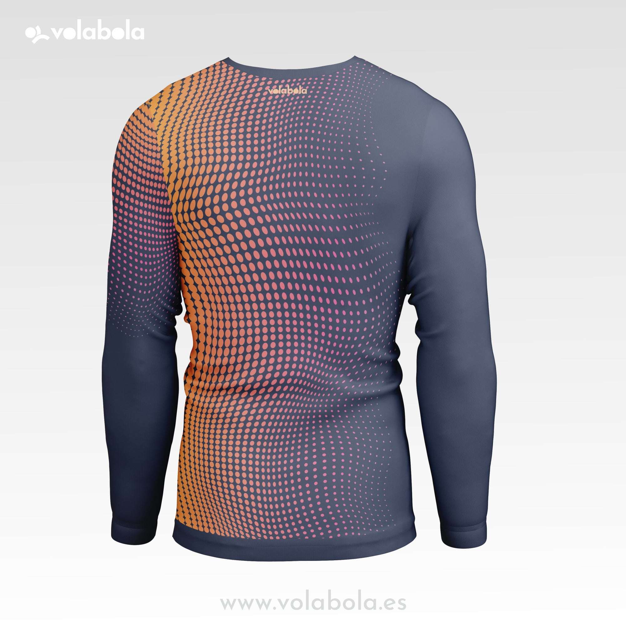 Camiseta manga larga unisex - Dots Ondas