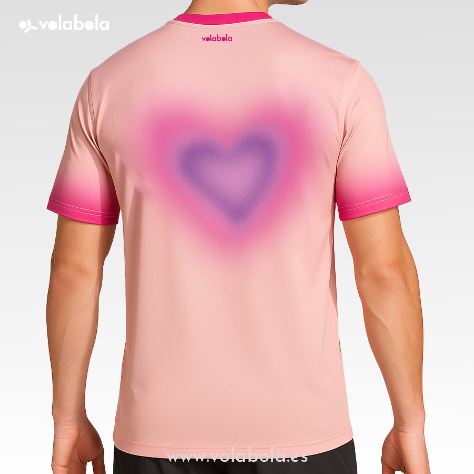 Camiseta técnica voleibol manga corta unisex – Flush