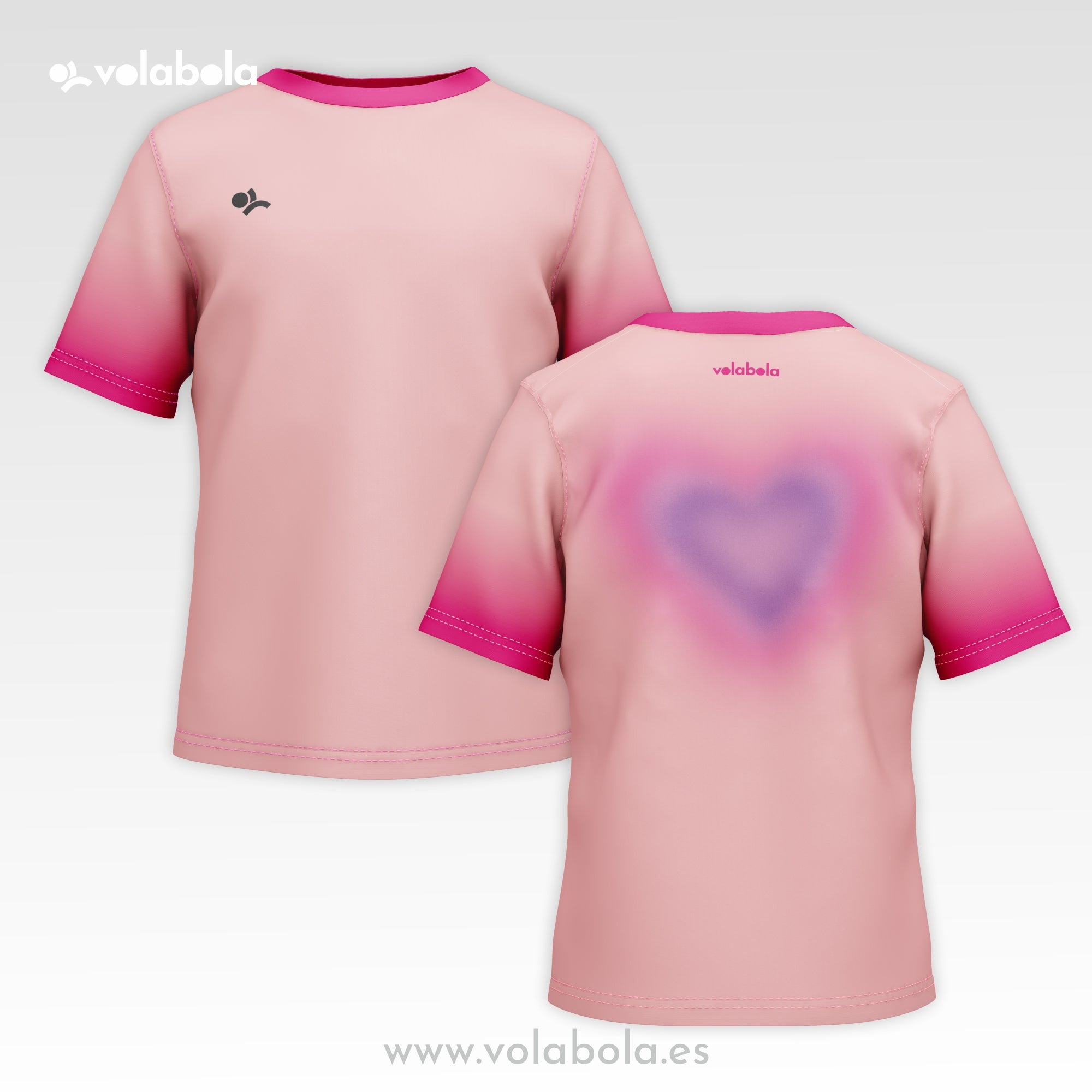 Camiseta técnica voleibol manga corta unisex – Flush