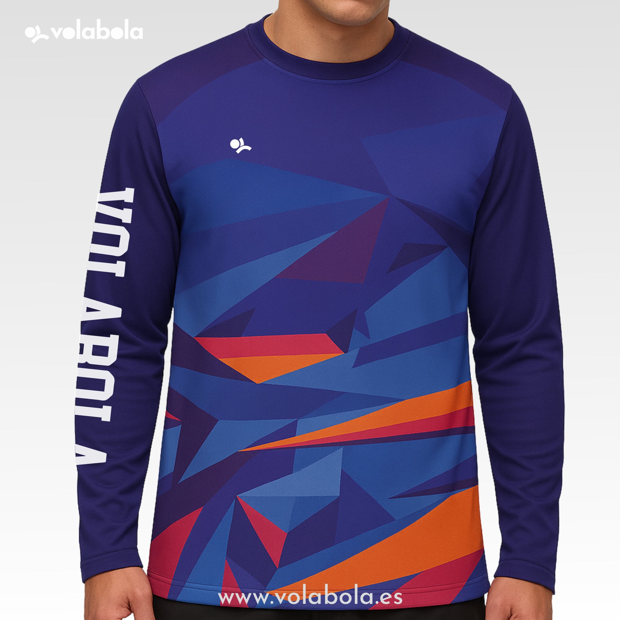 Camiseta manga larga unisex - Geométrica