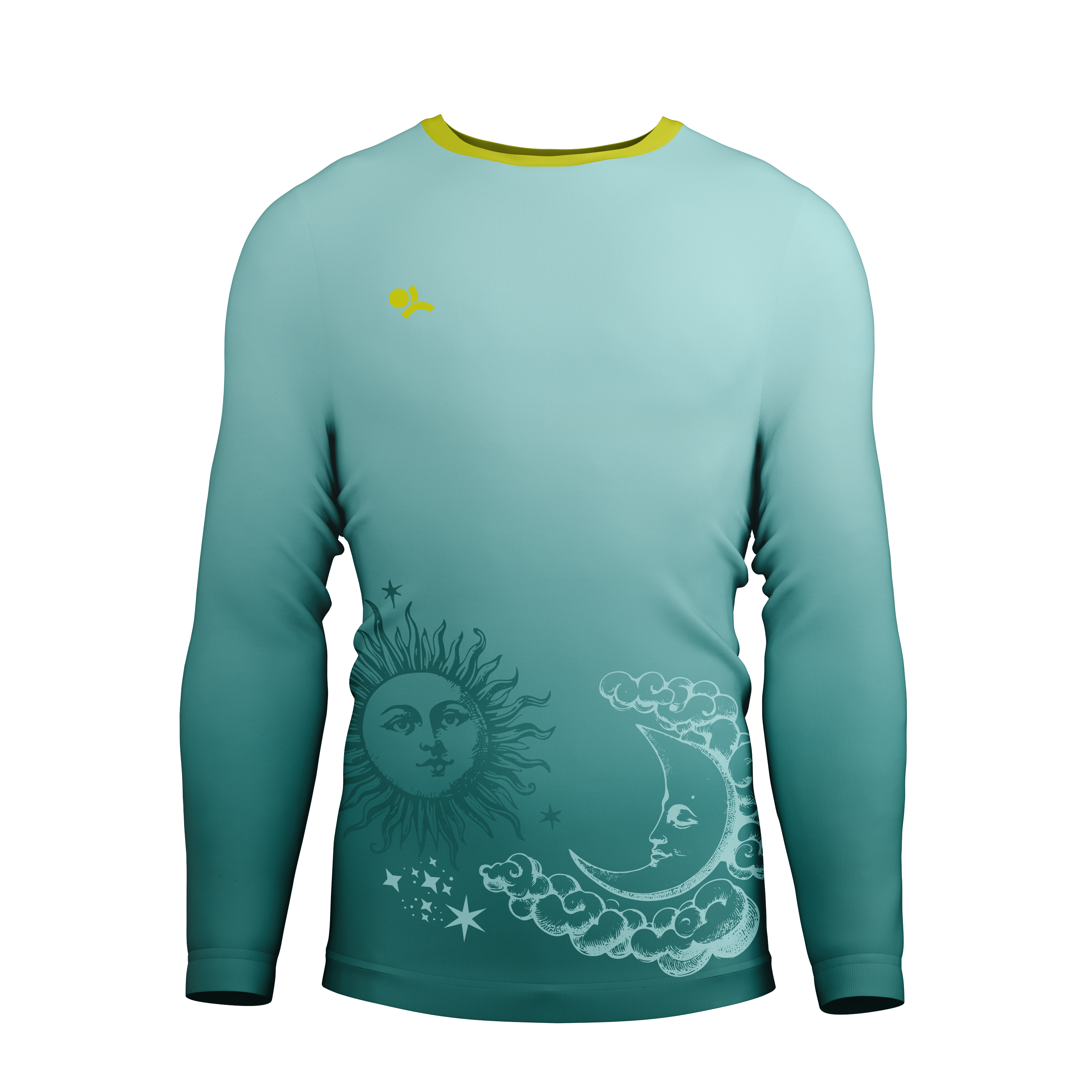 Camiseta de manga larga unisex – Luna y Sol