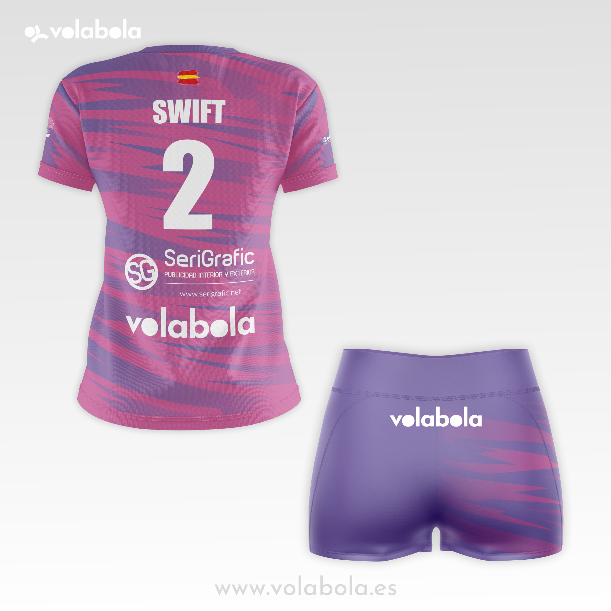 Pack 2ª Camiseta+Malla VOLEIBOL ELCHE