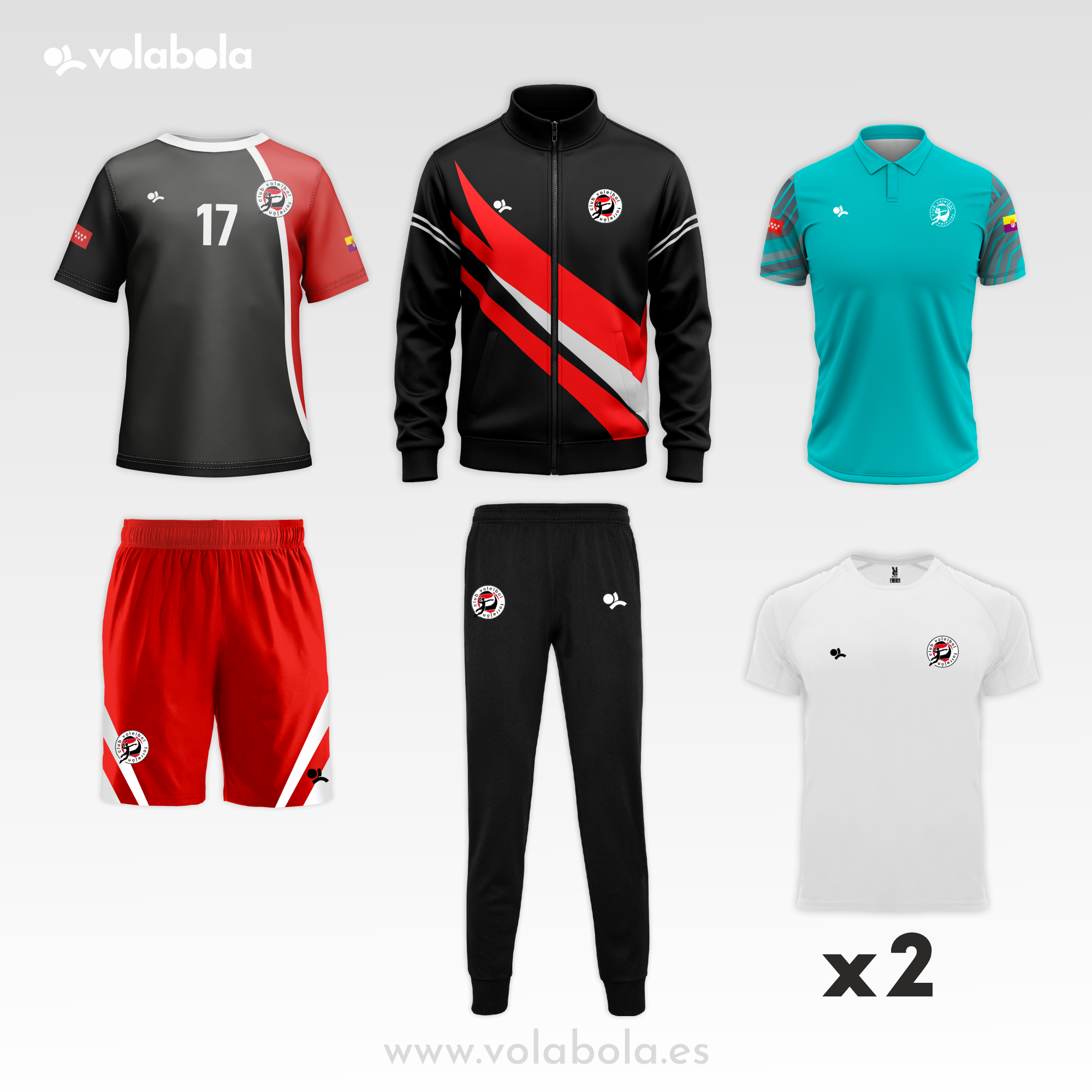 Pack Nuevo Jugador/Líbero Hombre Torrejón