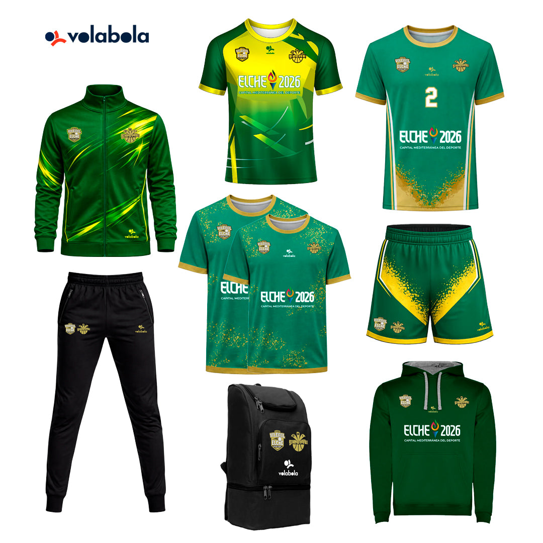 Pack completo Masculino CLUB VOLEIBOL ELCHE