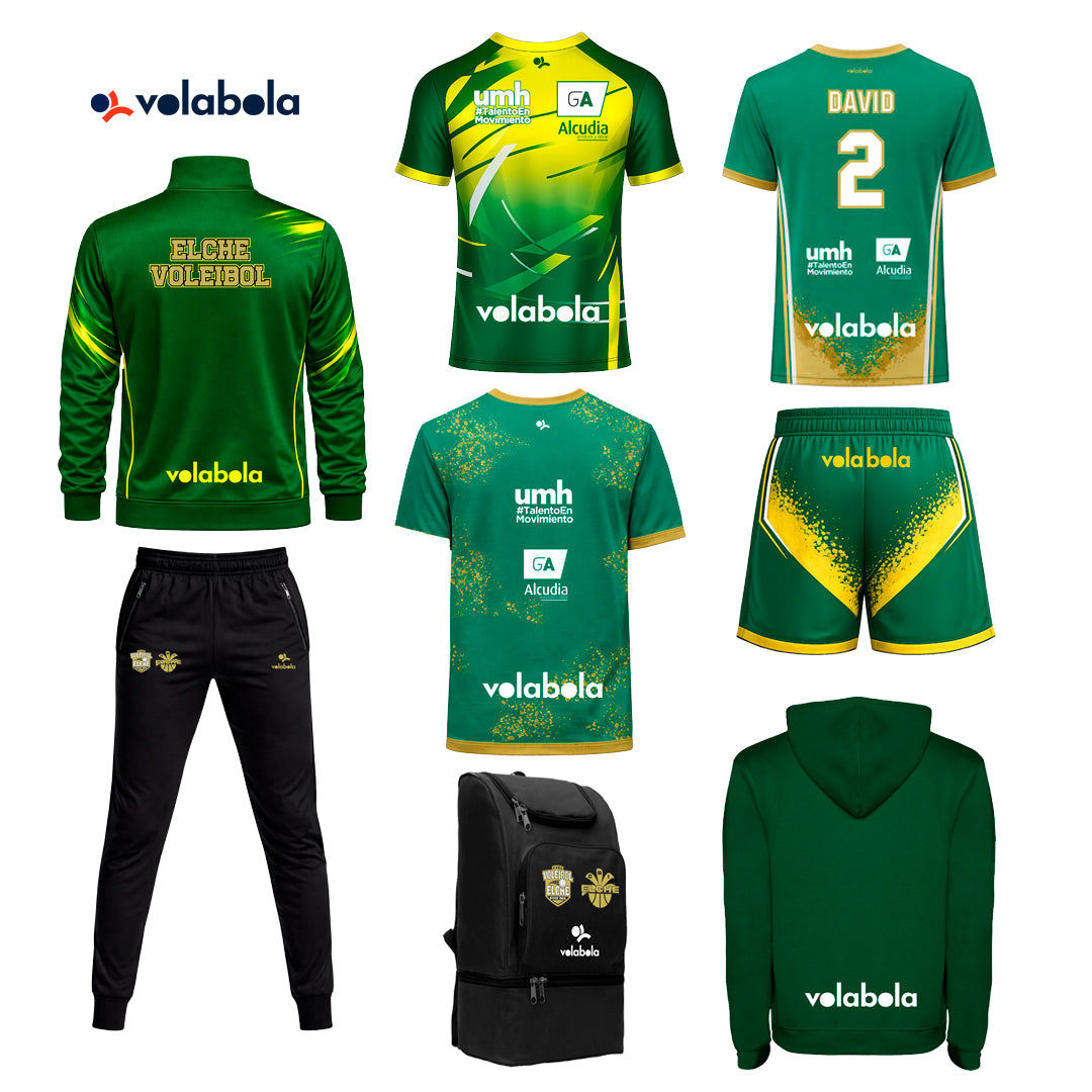 Pack completo Masculino CLUB VOLEIBOL ELCHE
