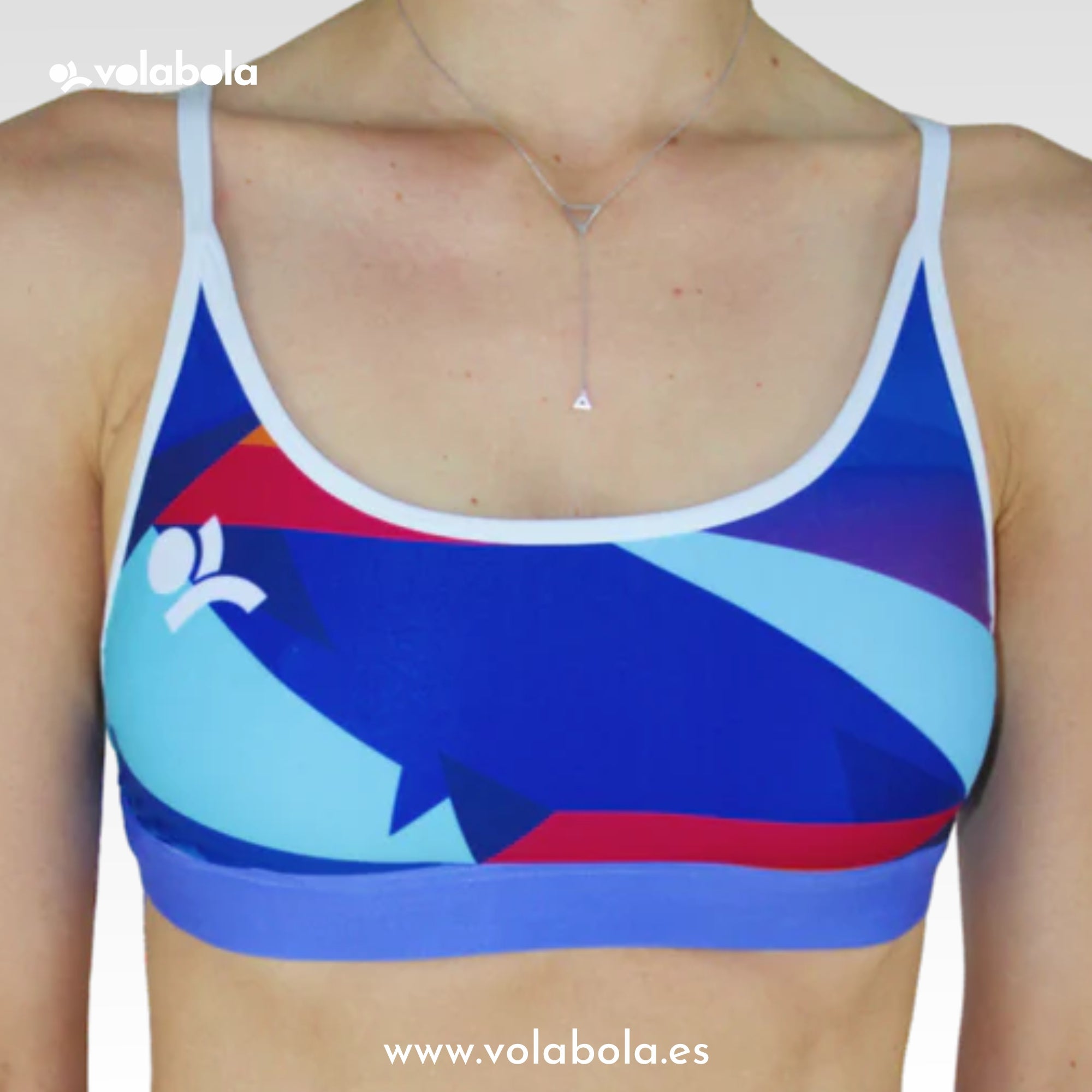 Top Bikini Pro Volley – Geometric