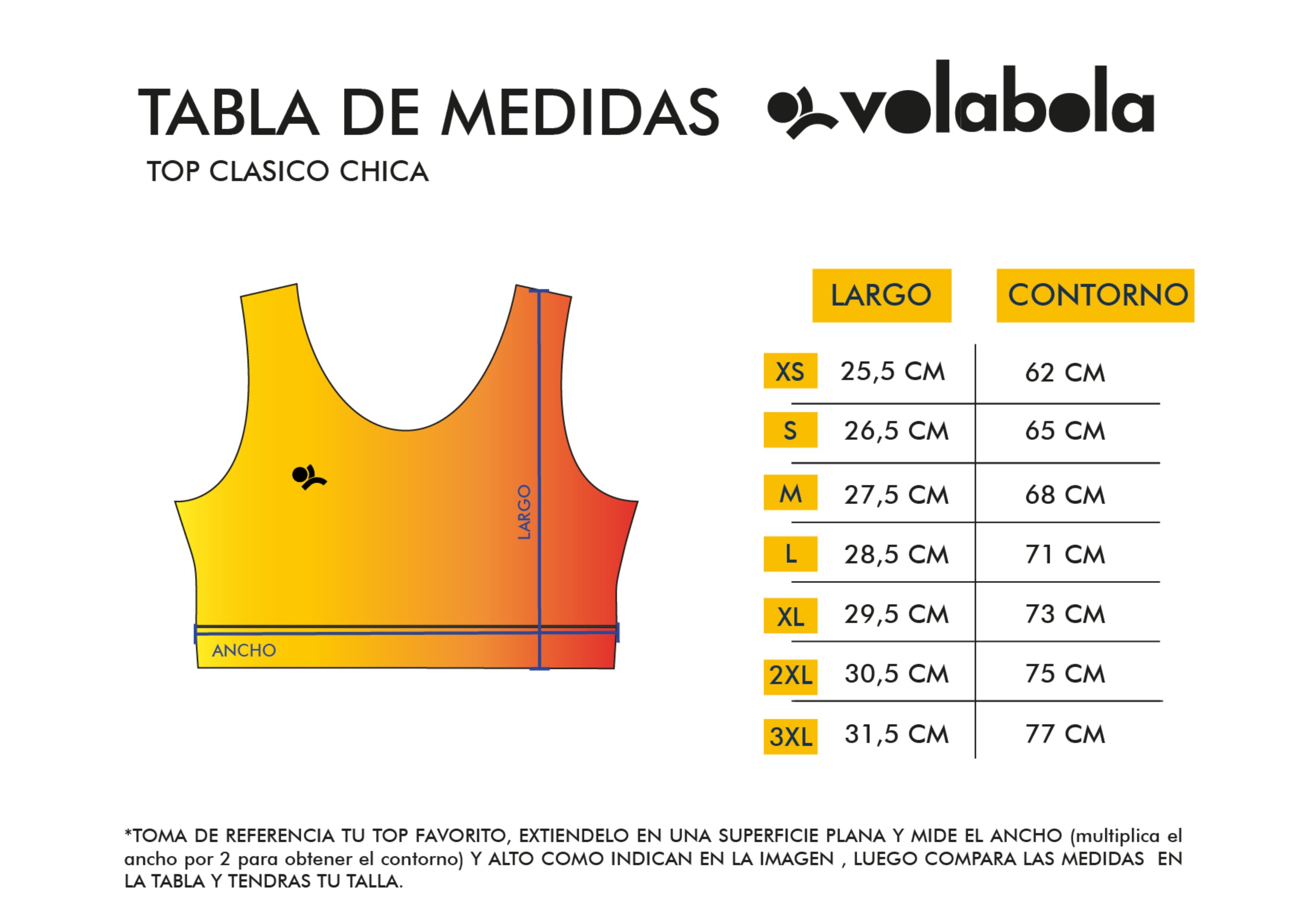 Top Clásico – Amarillo