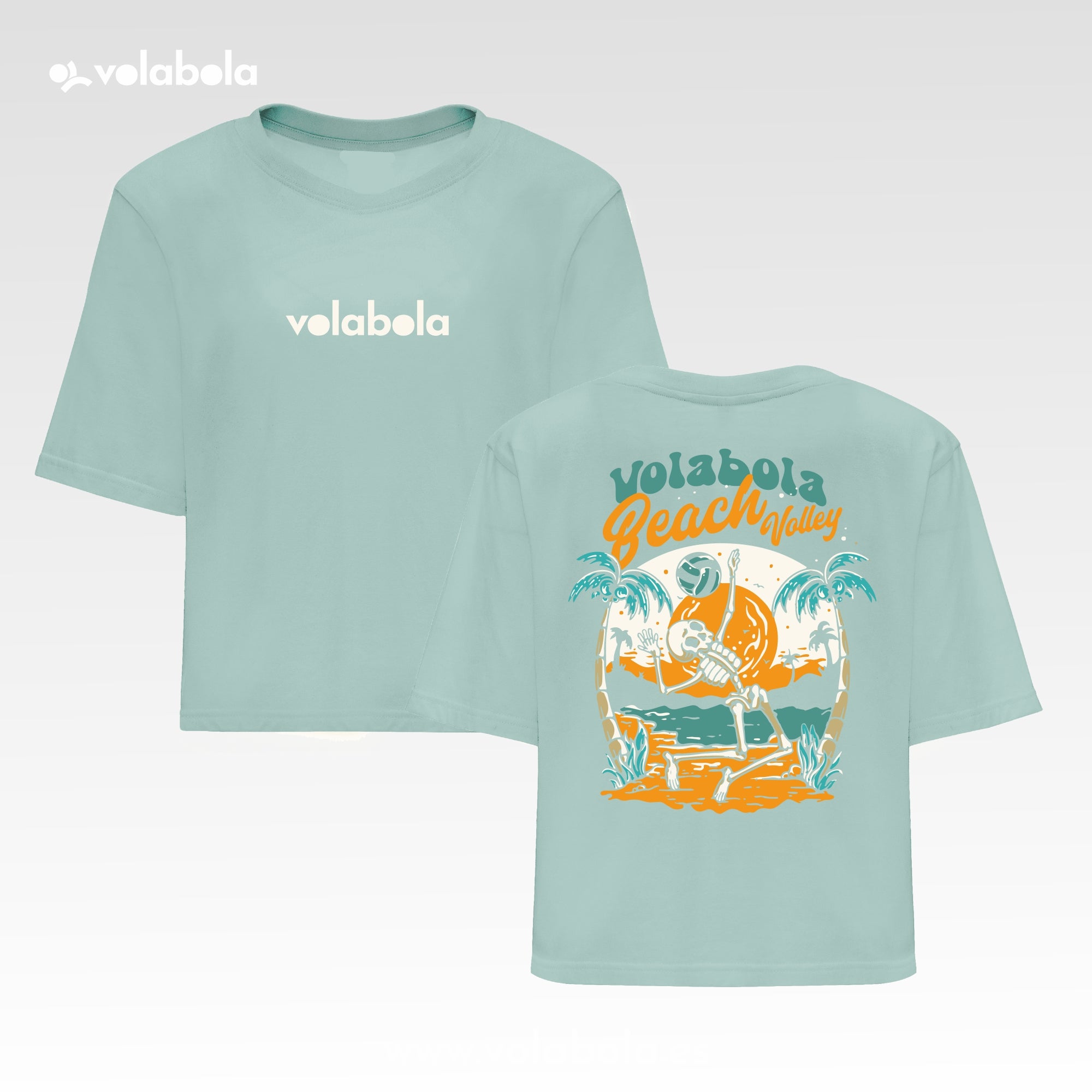 Camiseta cropped - Volabola beach volley