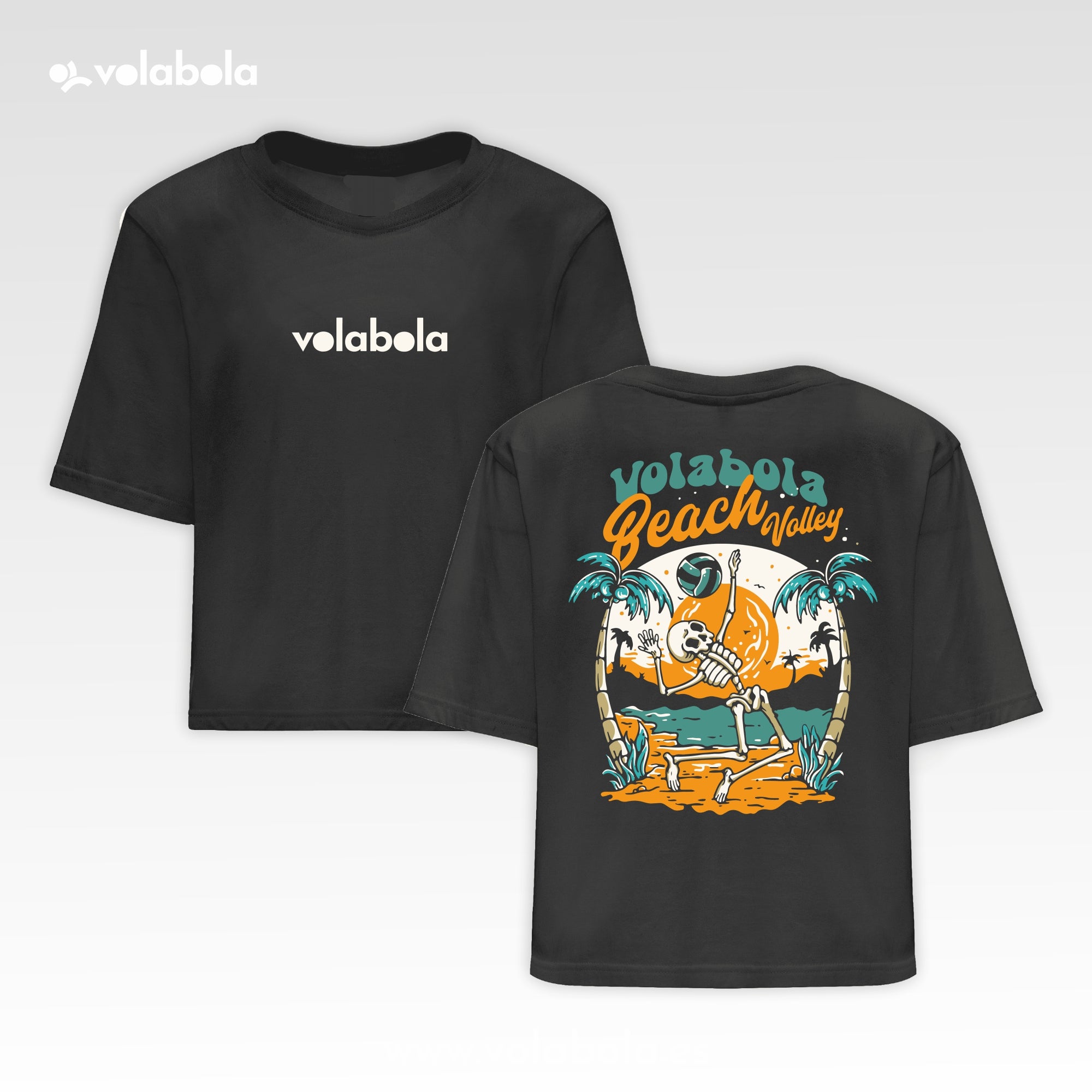 Camiseta cropped - Volabola beach volley