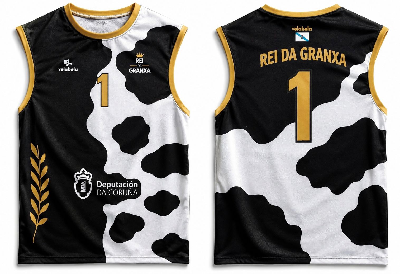 Camiseta Rei da Granxa Black
