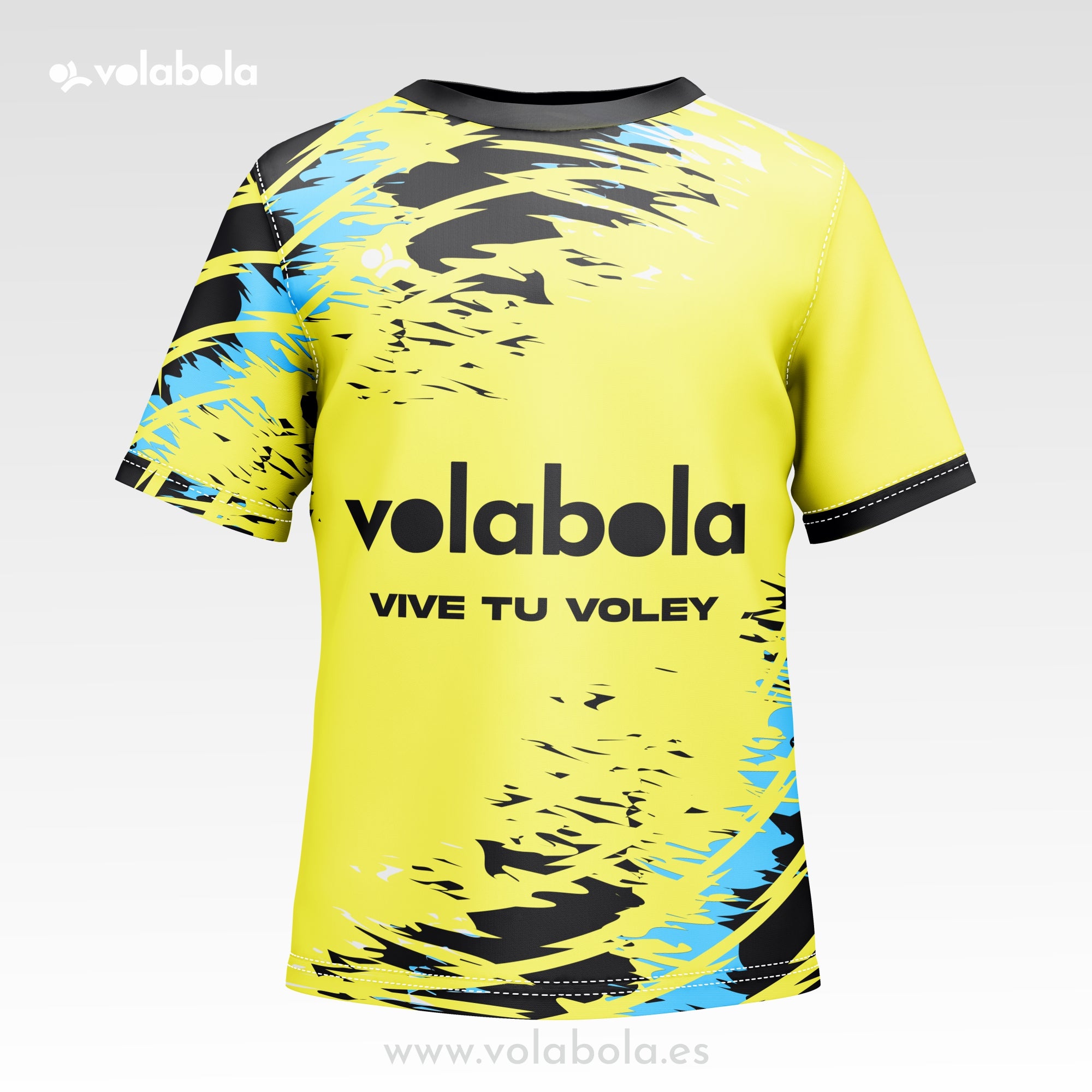 Camiseta Técnica Voleibol Manga Corta unisex – Neon Collection
