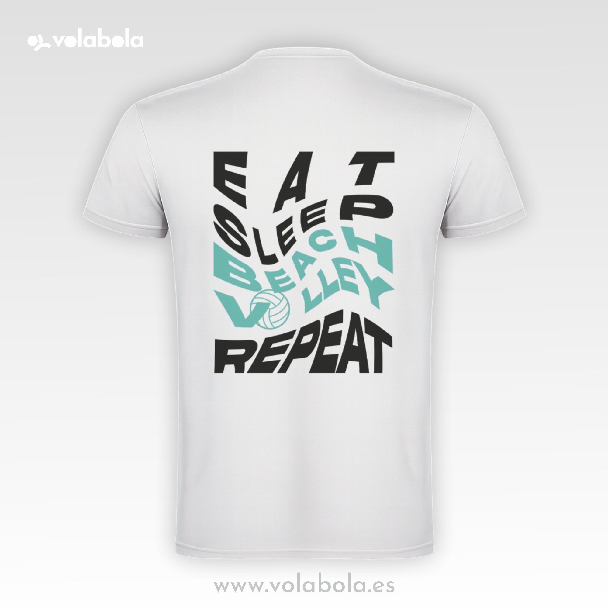 Camiseta Manga Corta Casual Volley Hombre – Beach Repeat