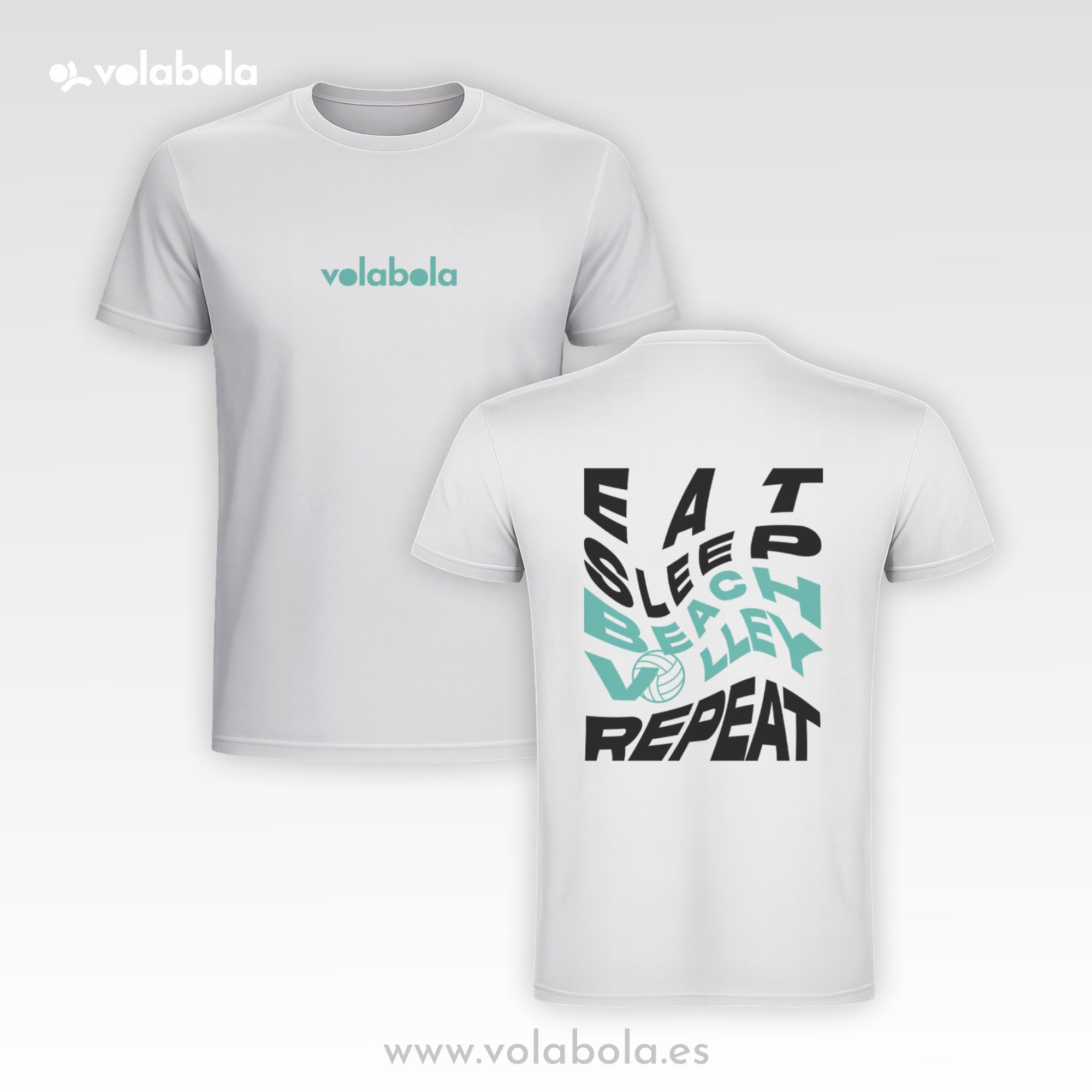 Camiseta Manga Corta Casual Volley Hombre – Beach Repeat