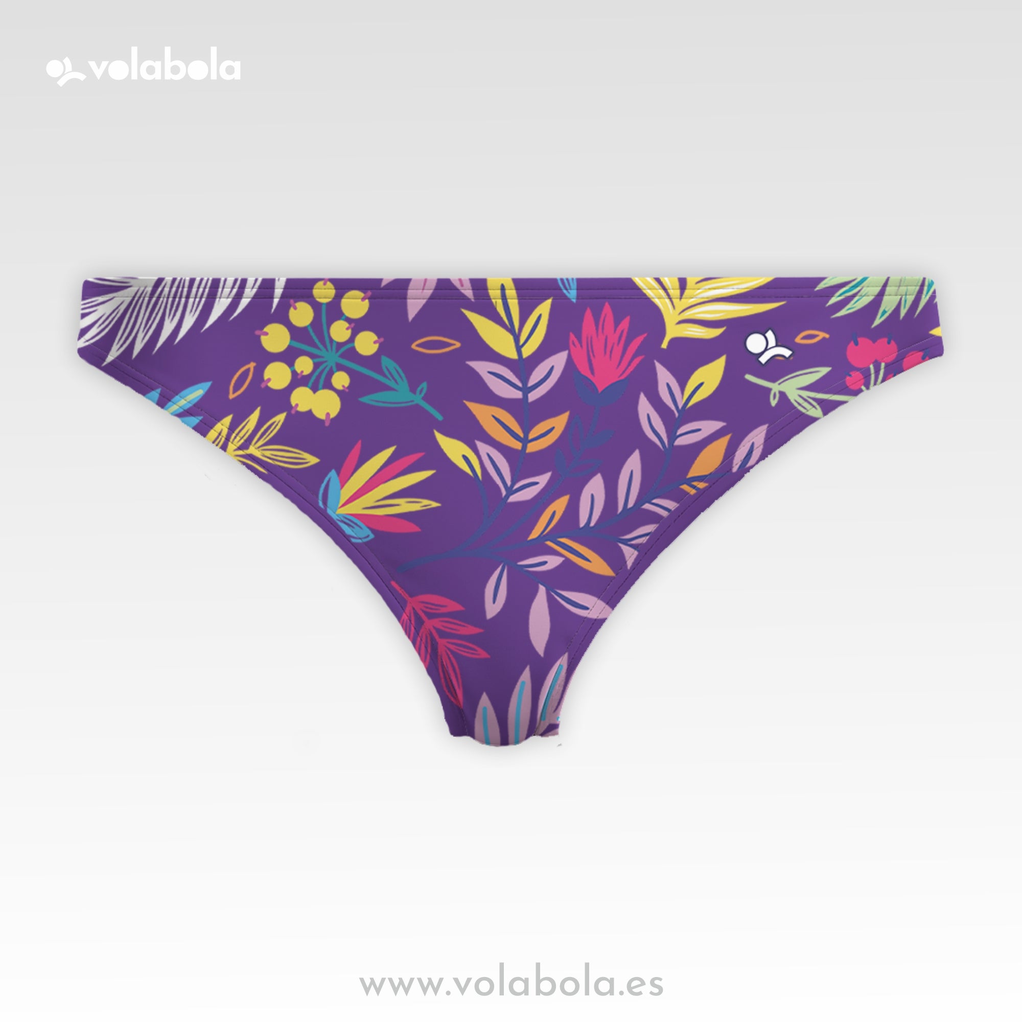 Braguita Bikini Brasileña Pro Volley – Flowers