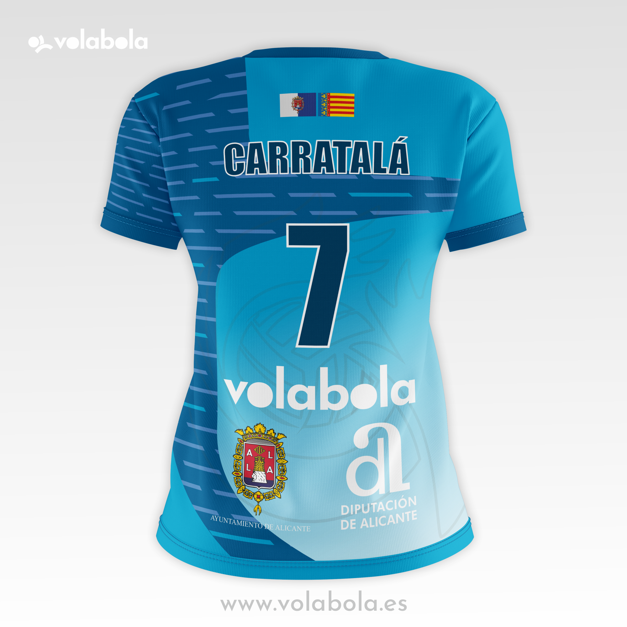 Camiseta Equipación AZUL Alicante2000