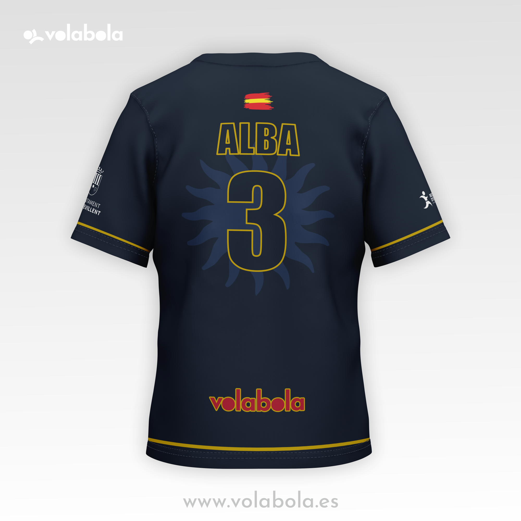 Camiseta Oficial Masculino VOLEIBOL CREVILLENTE 25/26