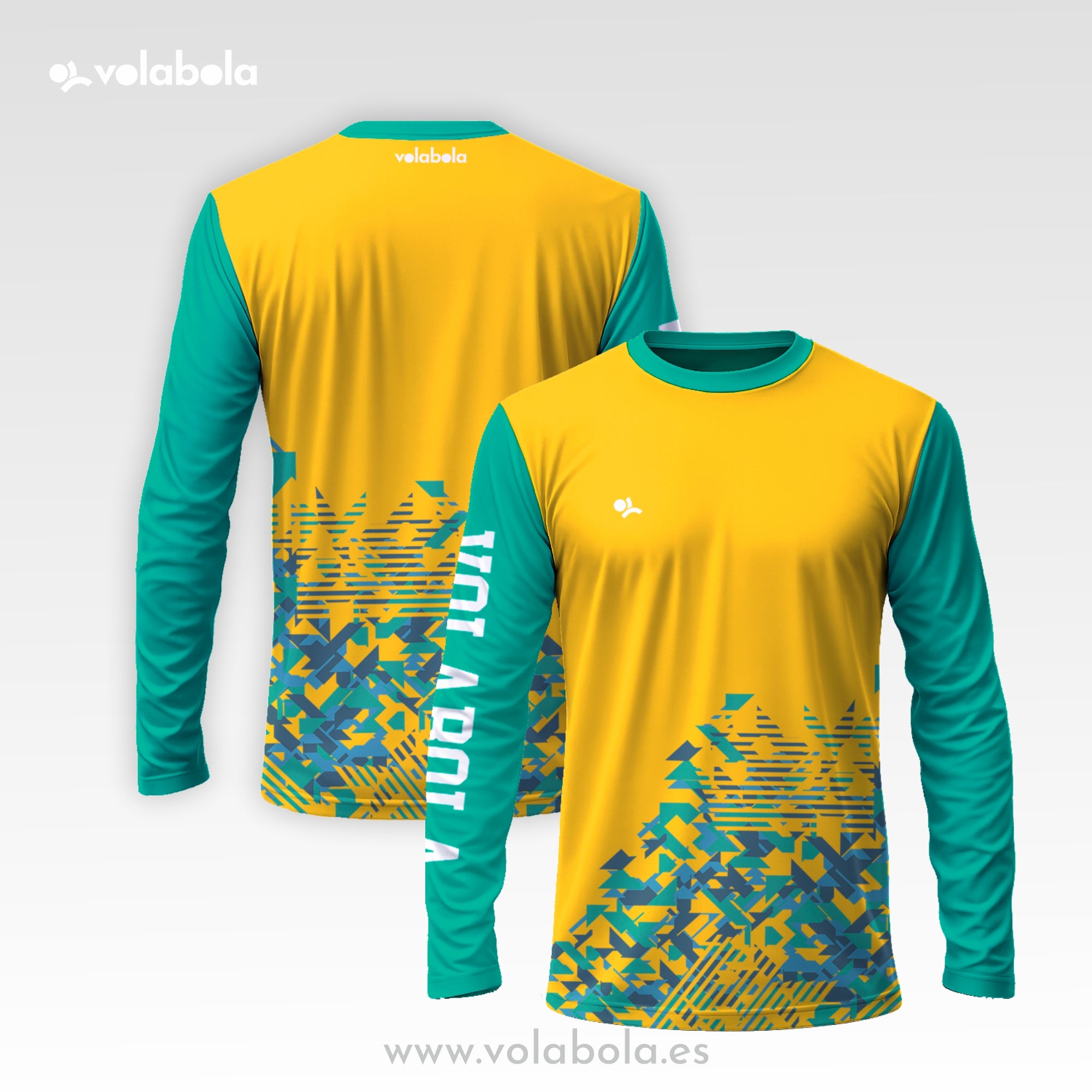 Camiseta Manga Larga Pro Volley – Brasil