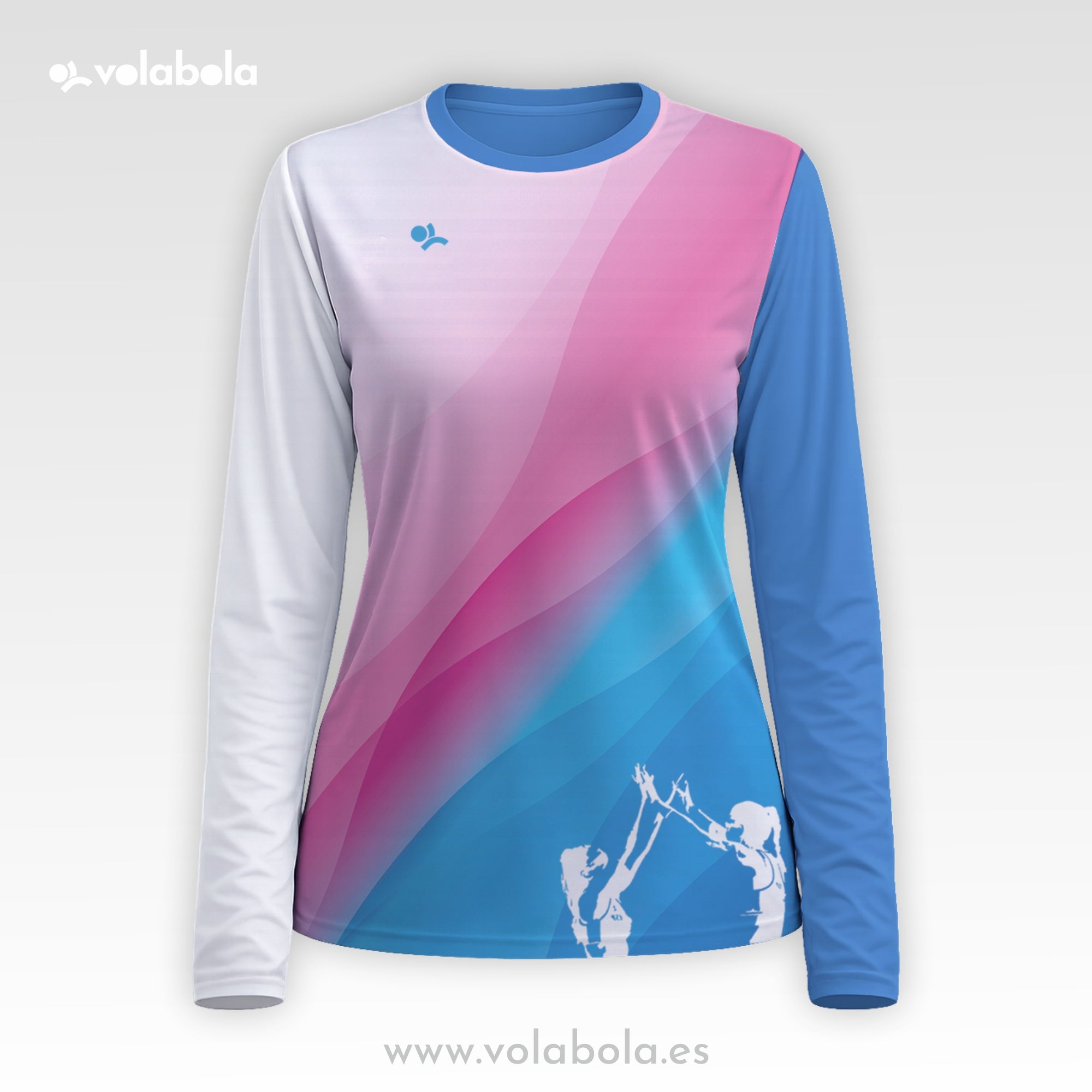 Camiseta Manga Larga Pro Volley Mujer - NAZA x AINA