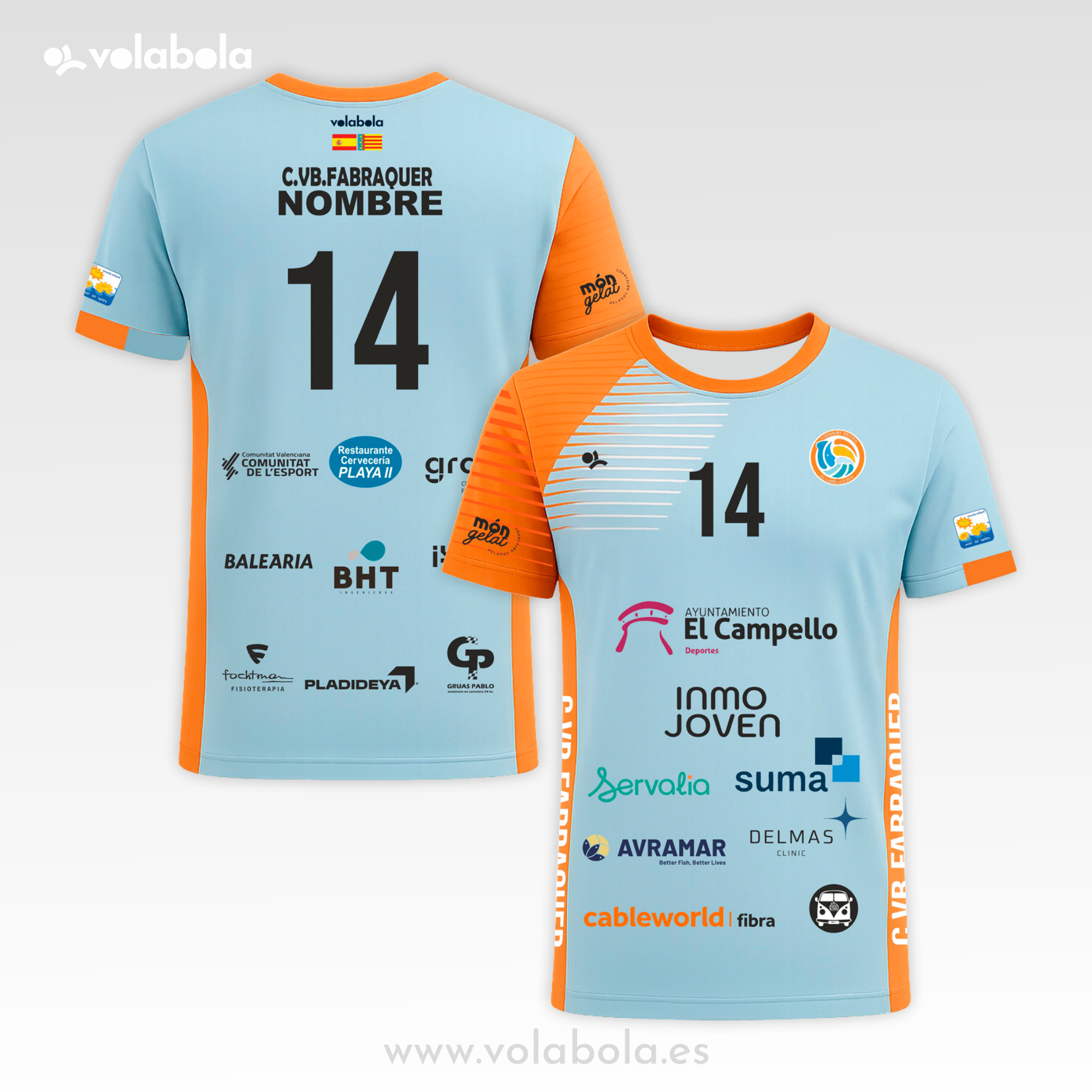 Pack Básico Cadete/Juvenil Masculino CV Fabraquer El Campello