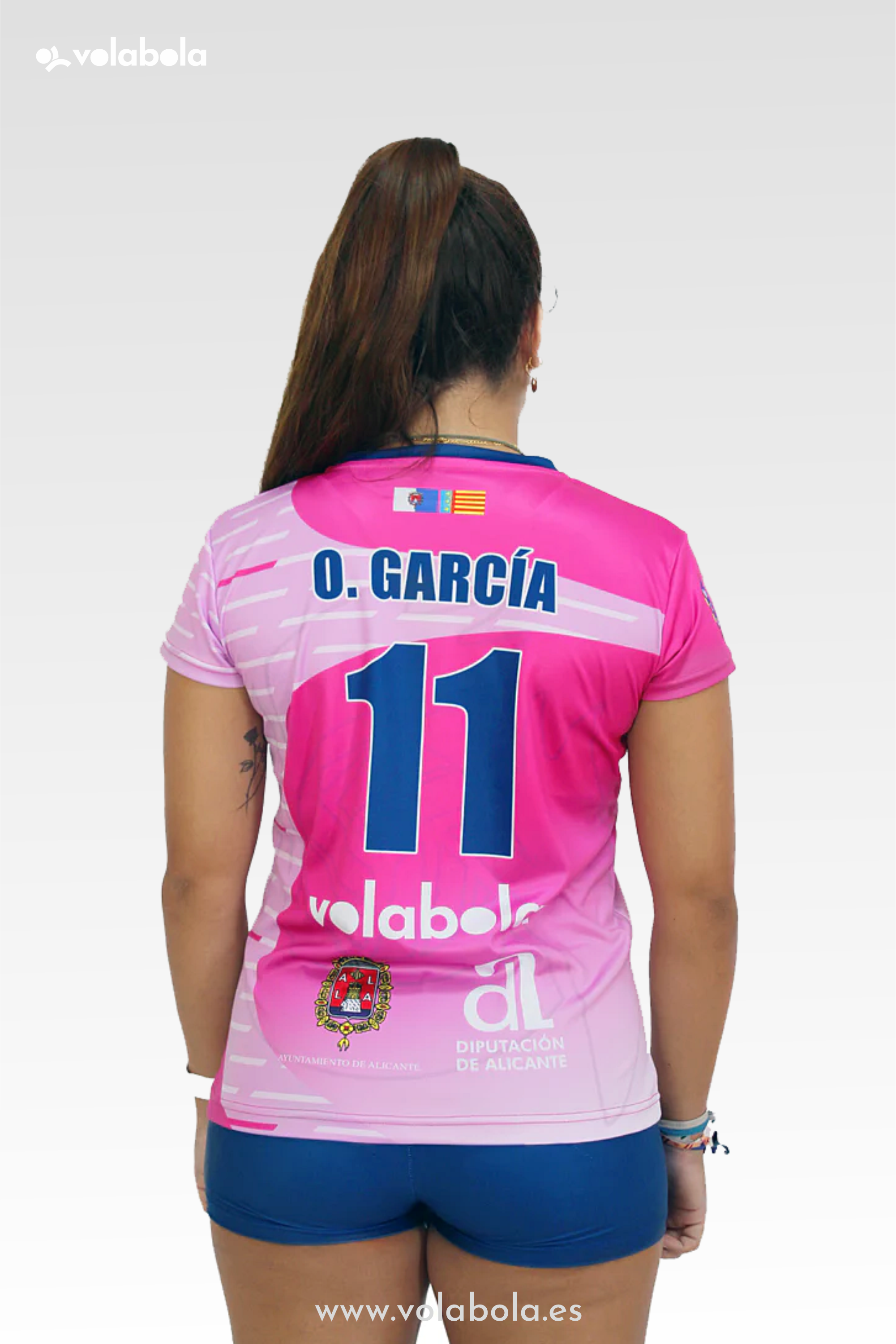 Camiseta Equipación ROSA Alicante2000