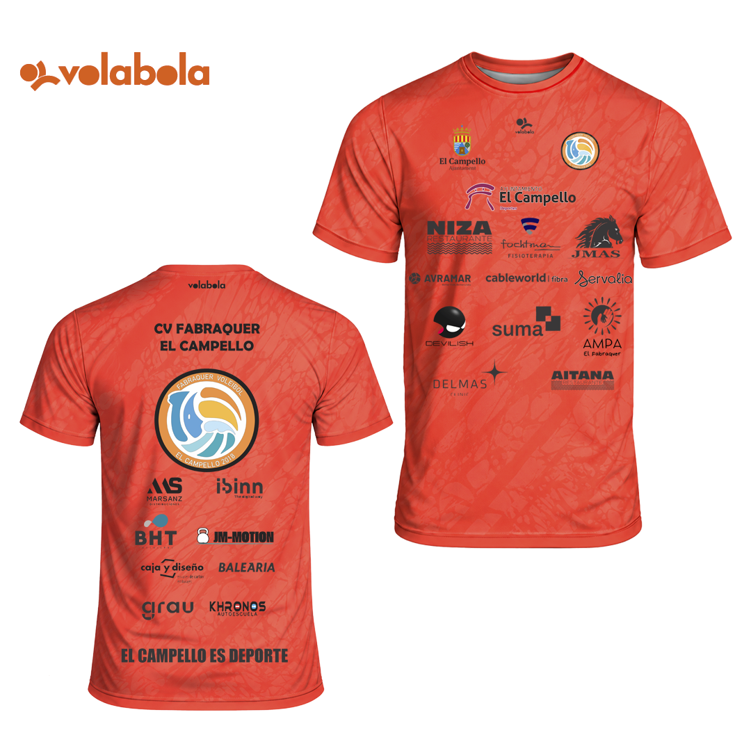 Camiseta Entrenamiento 2026 CV Fabraquer El Campello