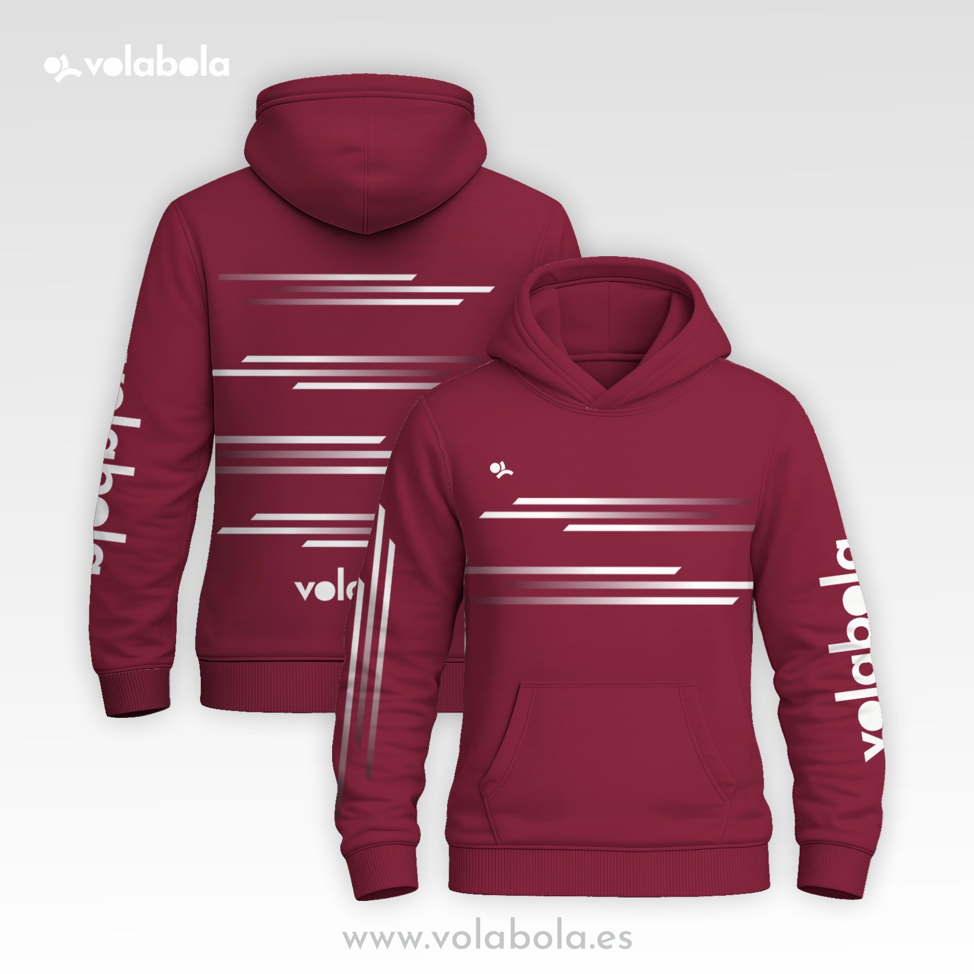 Sudadera Técnica Pro Volley - Crimson Motion