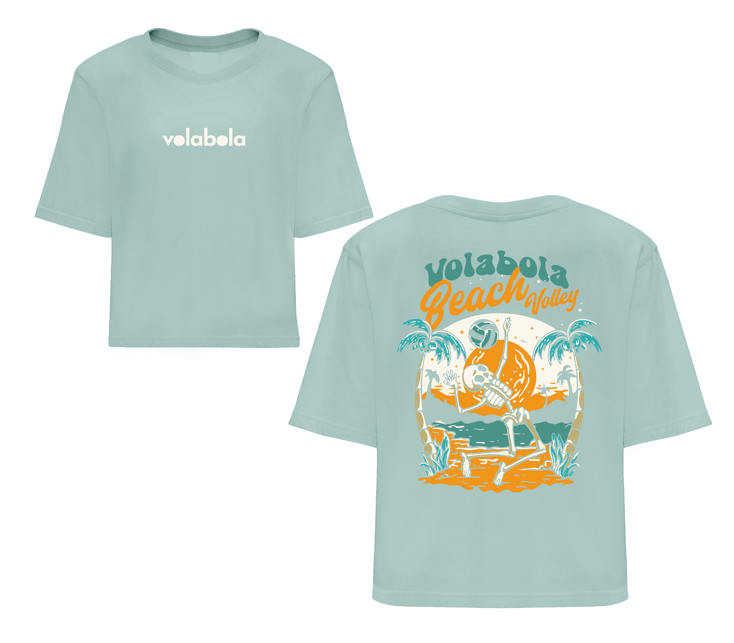 Camiseta cropped - Volabola beach volley