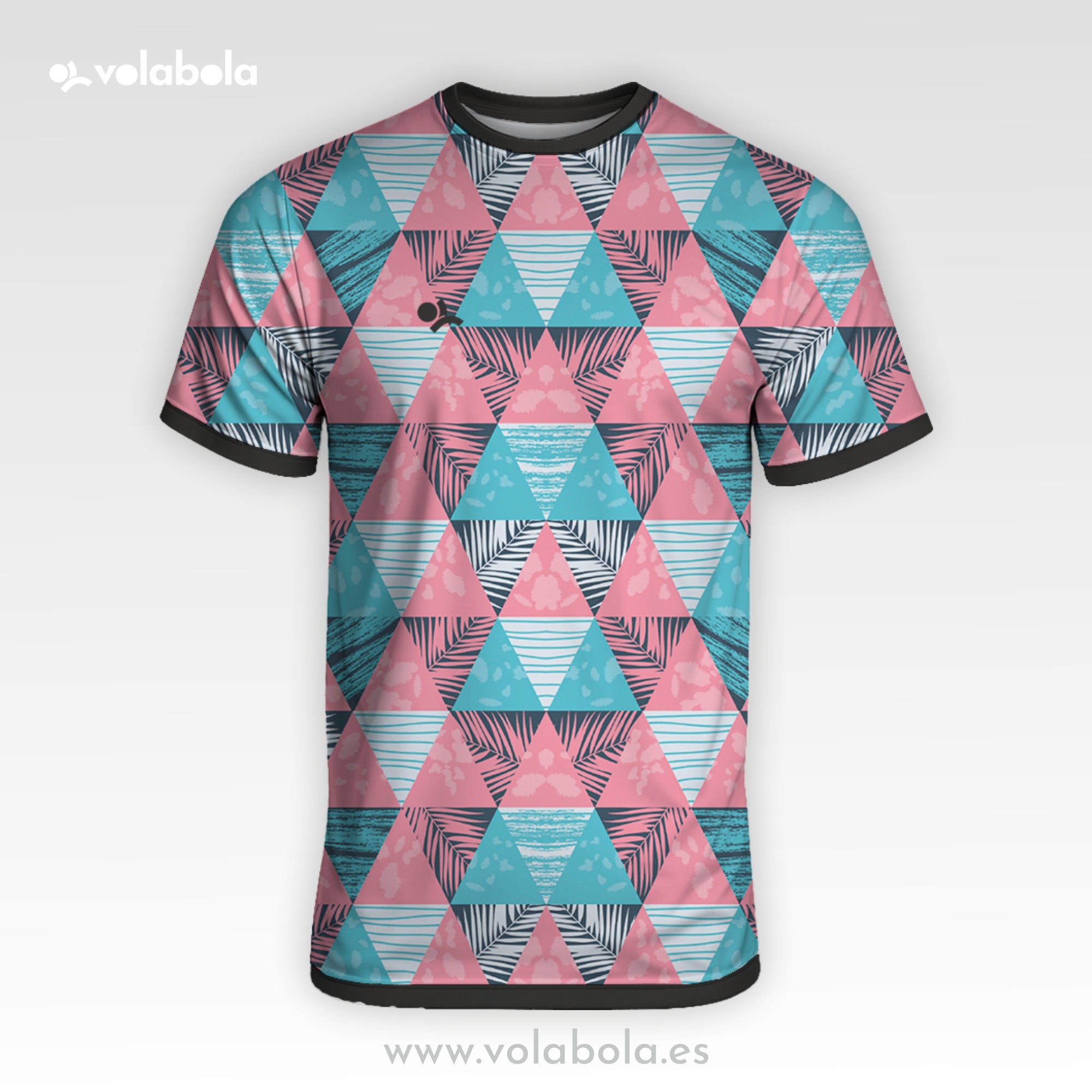 Camiseta Manga Corta Pro Volley Hombre – Fiji