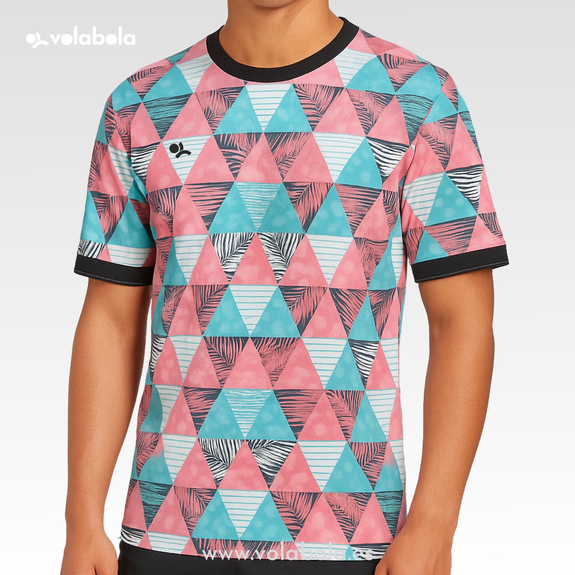Camiseta técnica voleibol manga corta unisex – Fiji