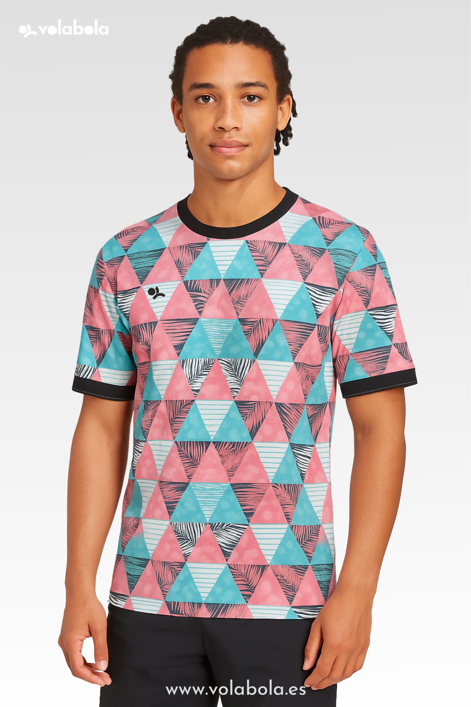 Camiseta técnica voleibol manga corta unisex – Fiji