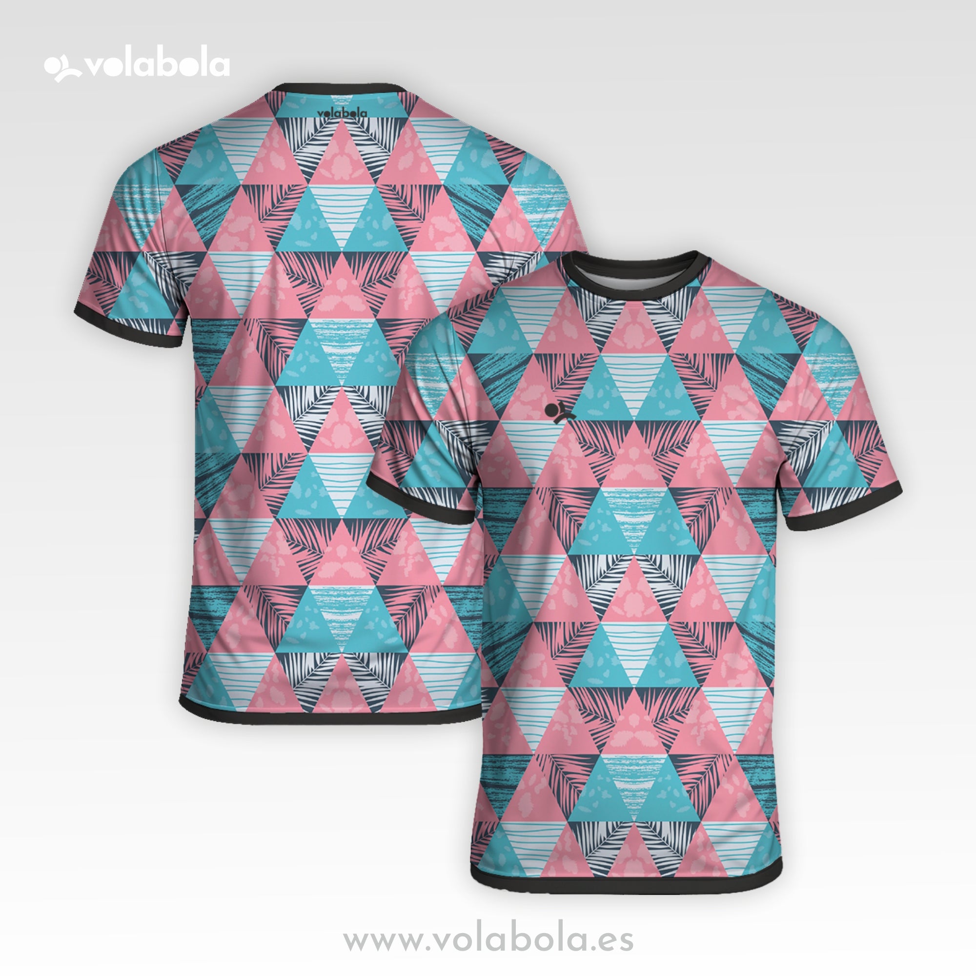 Camiseta Manga Corta Pro Volley Hombre – Fiji