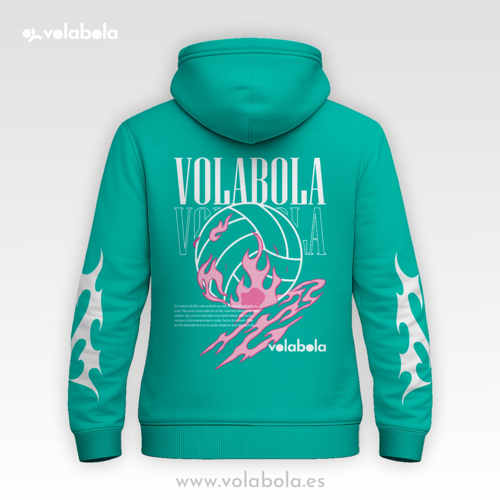 Sudadera Técnica Pro Volley - Fireball Mist