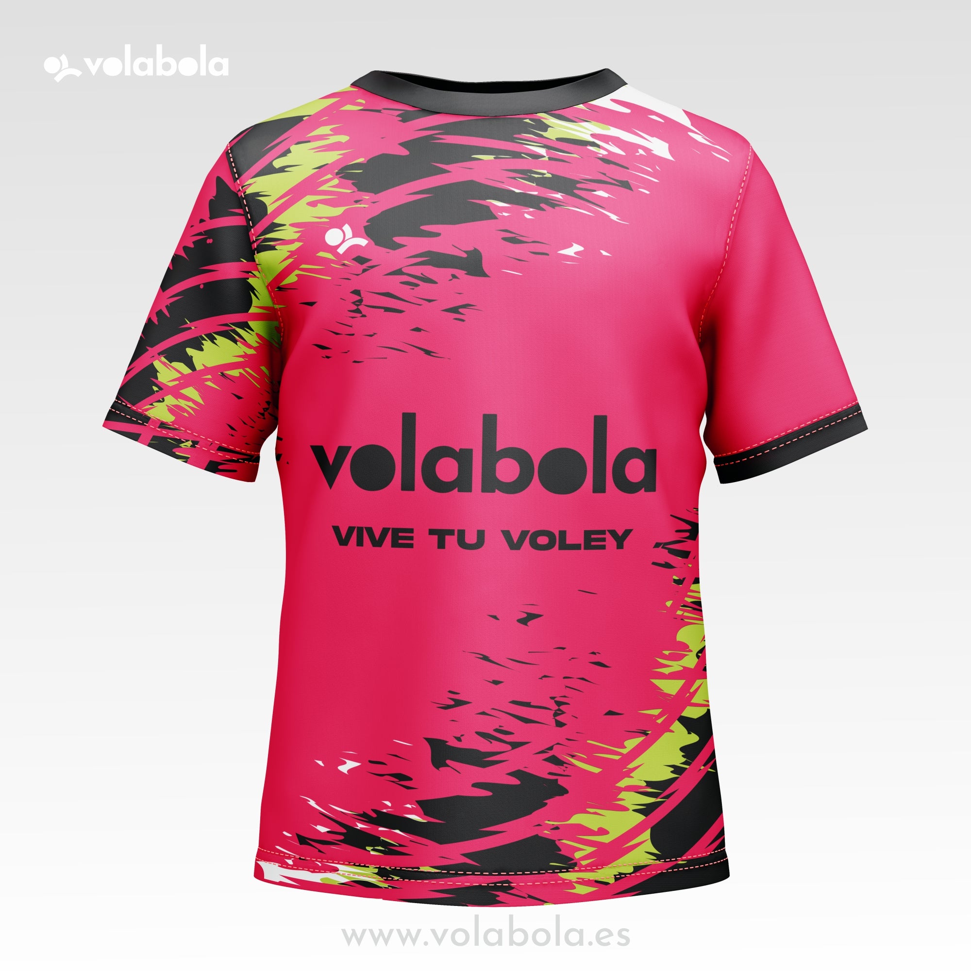 Camiseta Técnica Voleibol Manga Corta unisex – Neon Collection