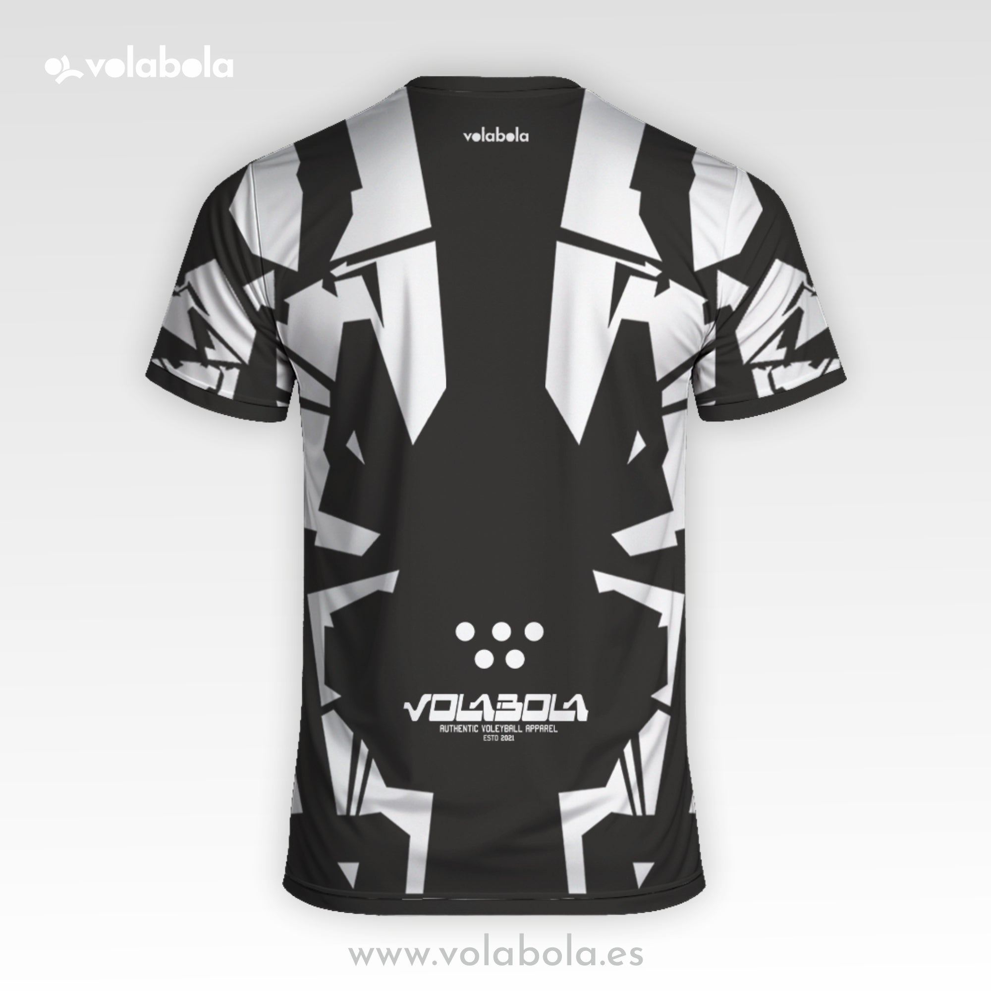 Camiseta Manga Corta Pro Volley Hombre – Future Black