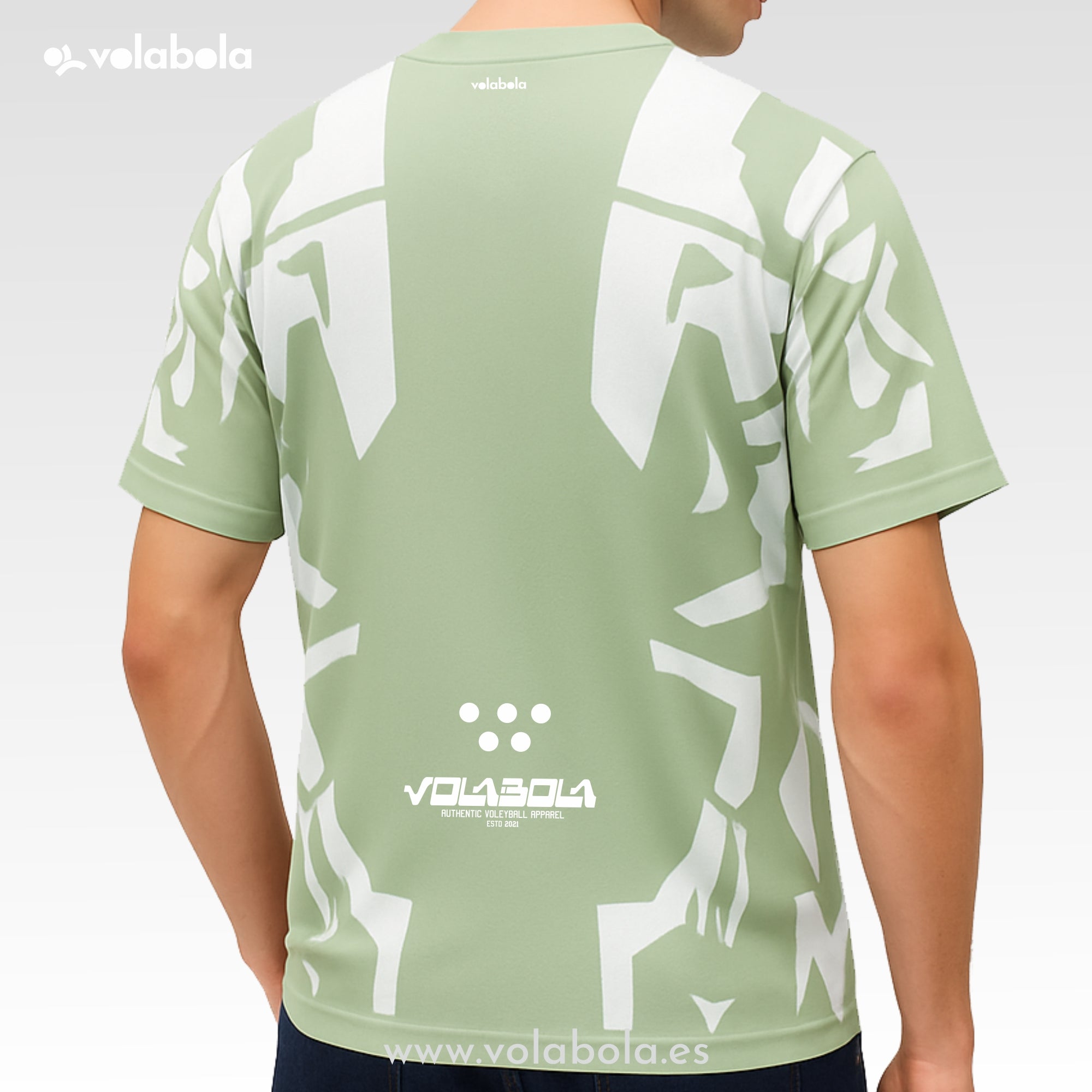 Camiseta técnica voleibol manga corta unisex – Future Mist