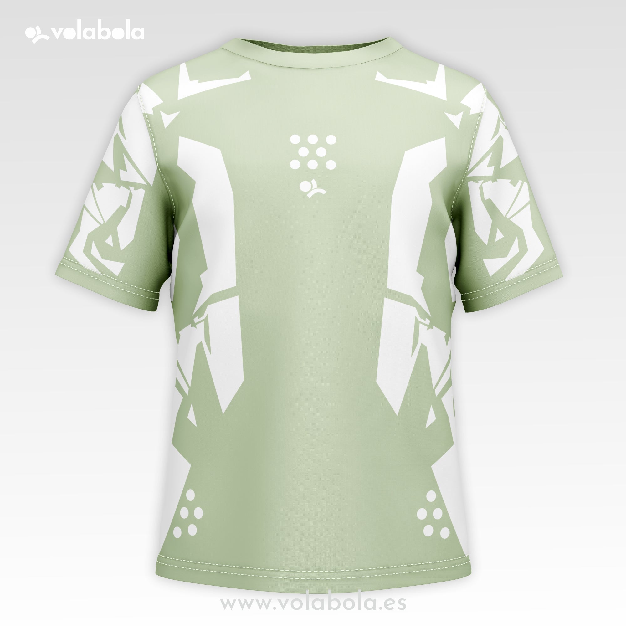 Camiseta técnica voleibol manga corta unisex – Future Mist