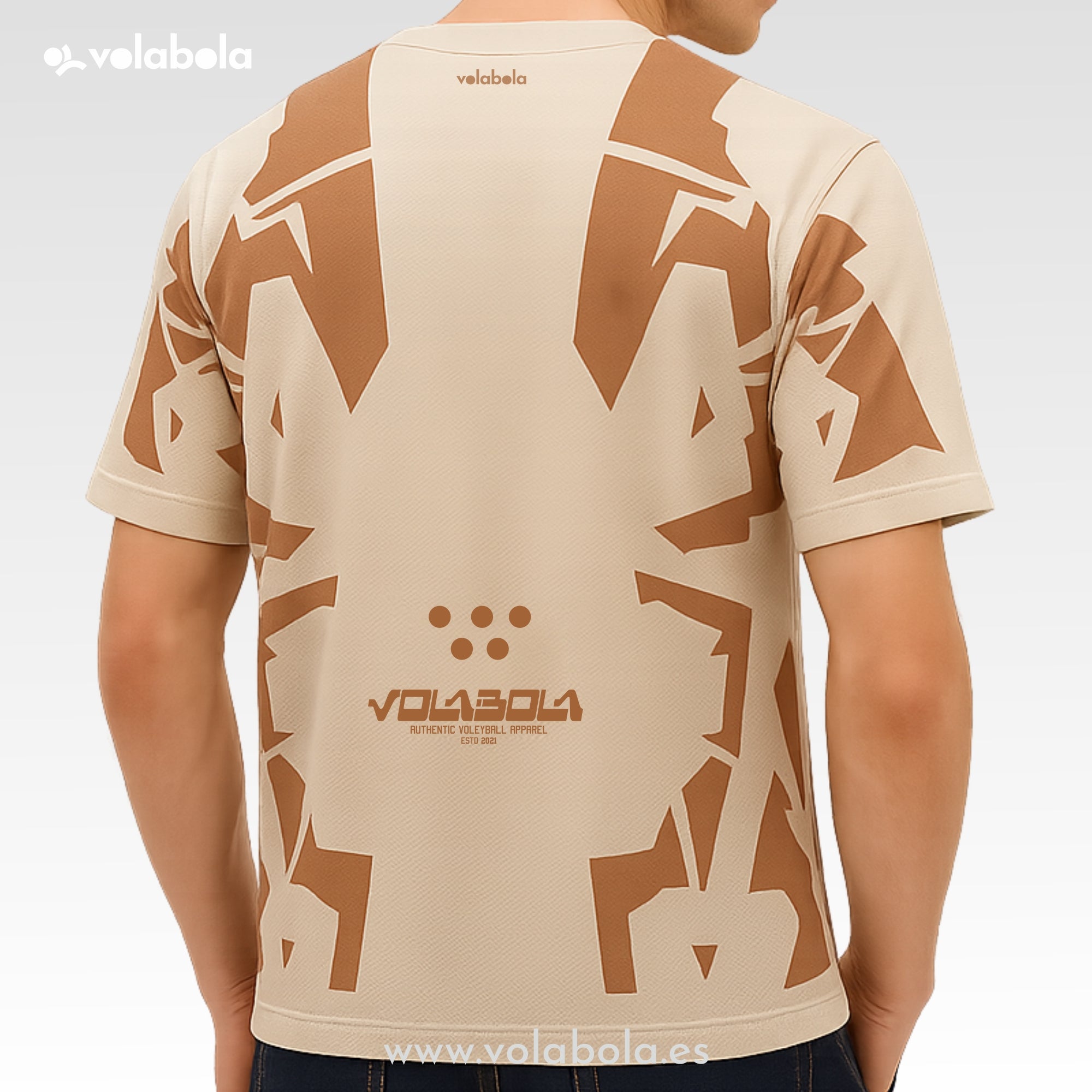 Camiseta técnica voleibol manga corta unisex – Future Sand