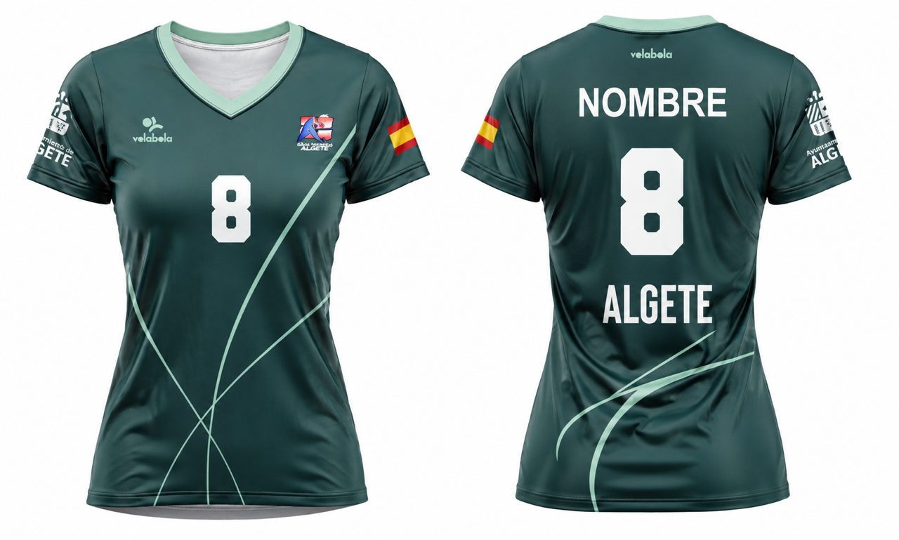 Camiseta Juego Mujer ALGETE - VERDE