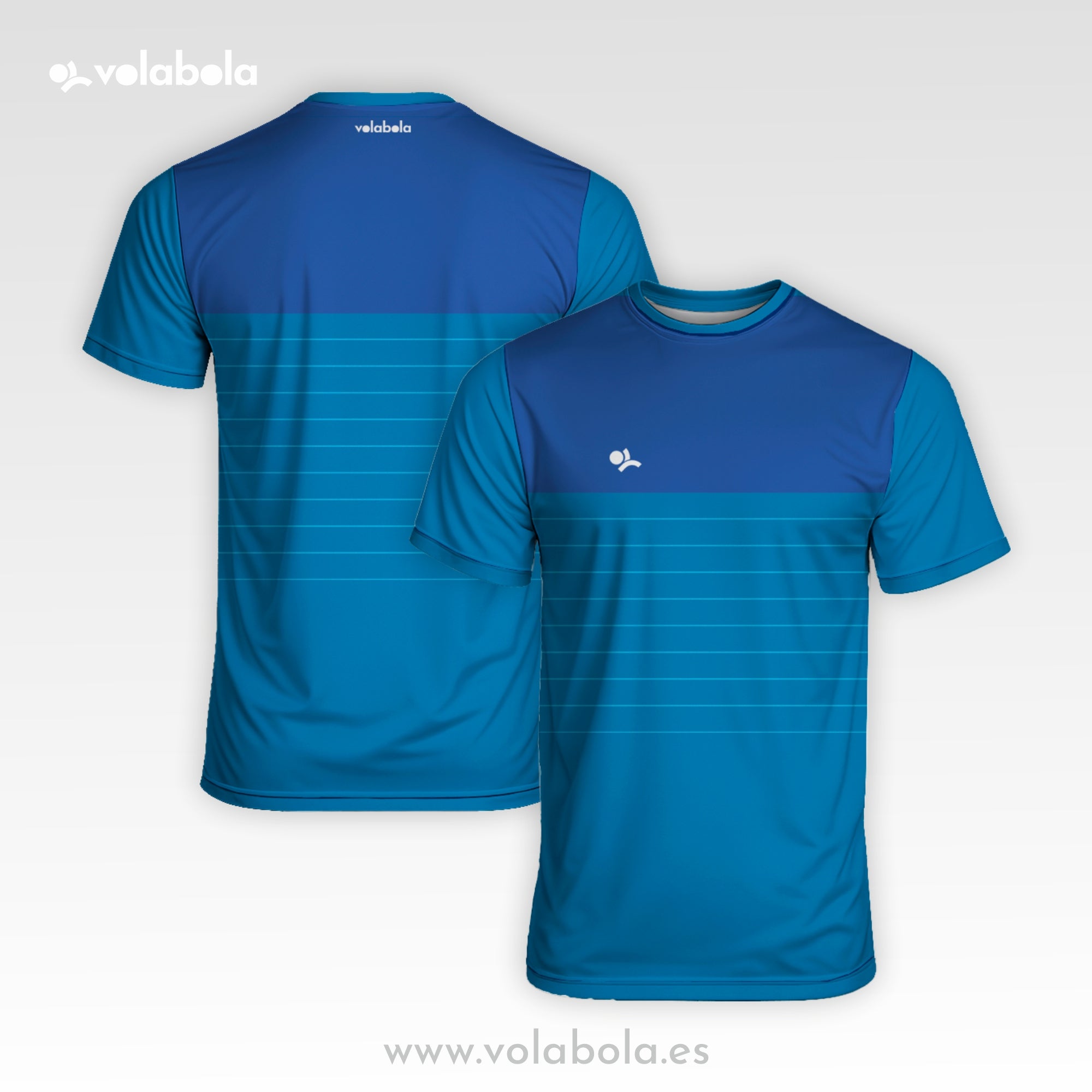Camiseta Manga Corta Pro Volley Hombre – Líneas
