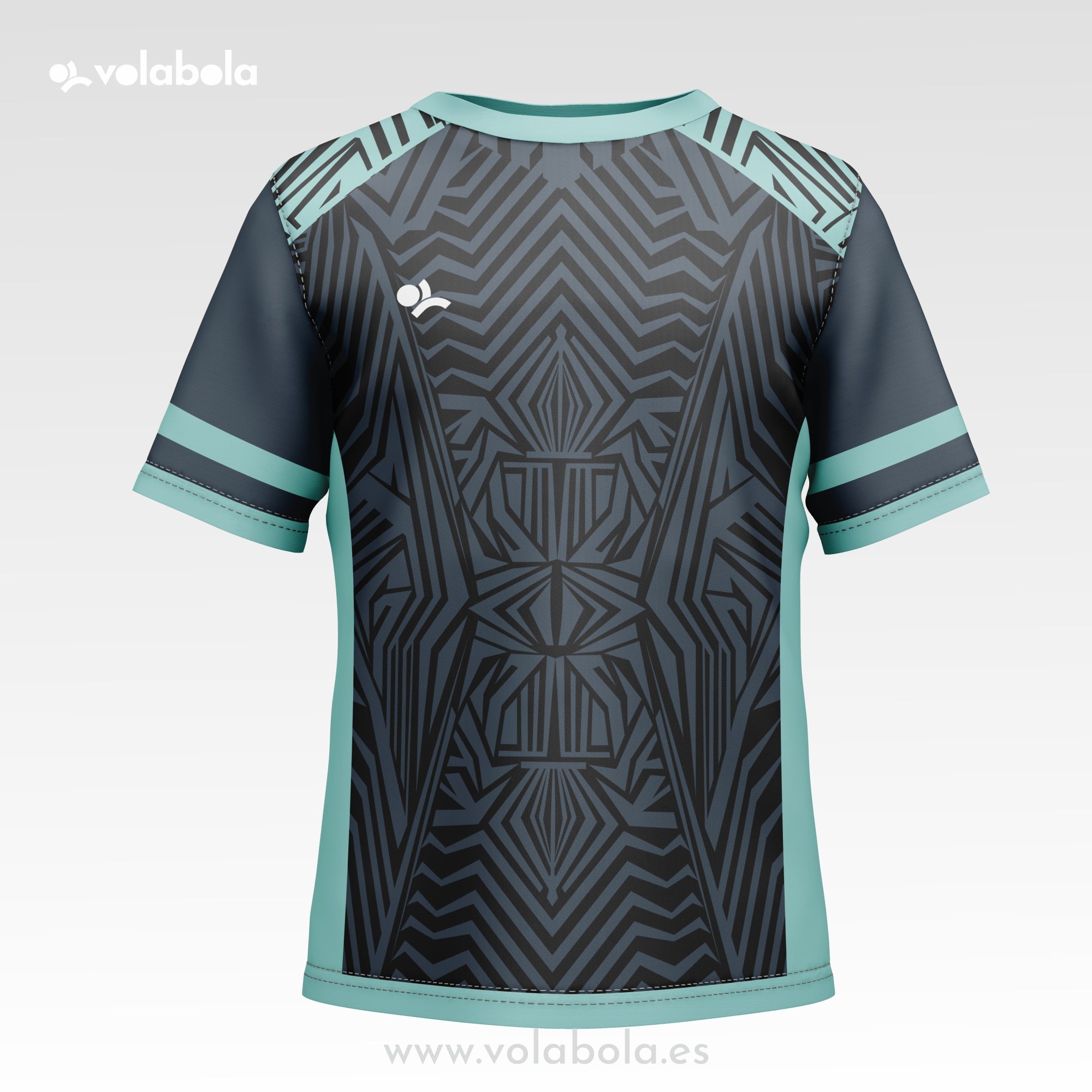 Camiseta técnica deportiva manga corta unisex – Luau Menta
