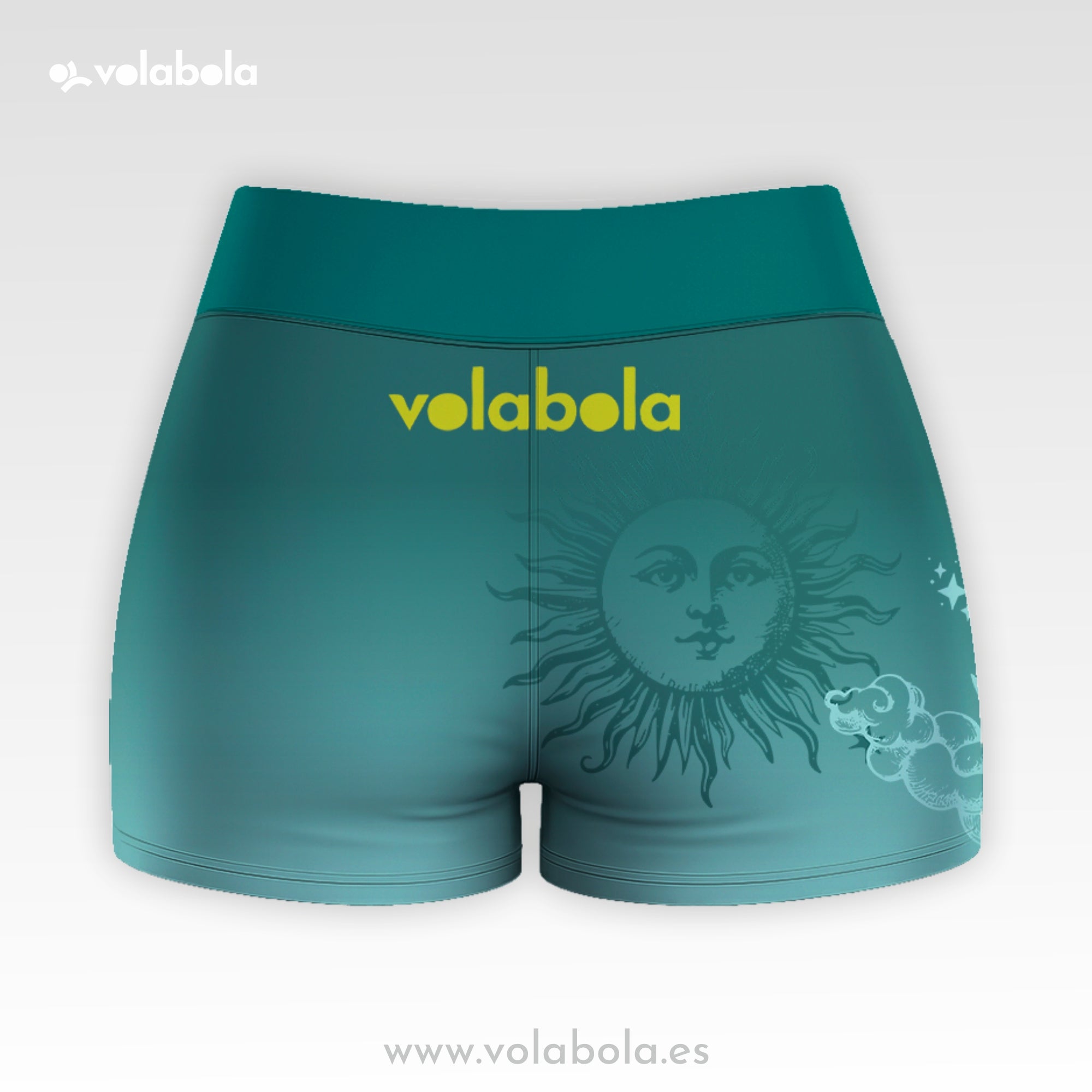 Malla Corta Pro Volley - Luna y Sol