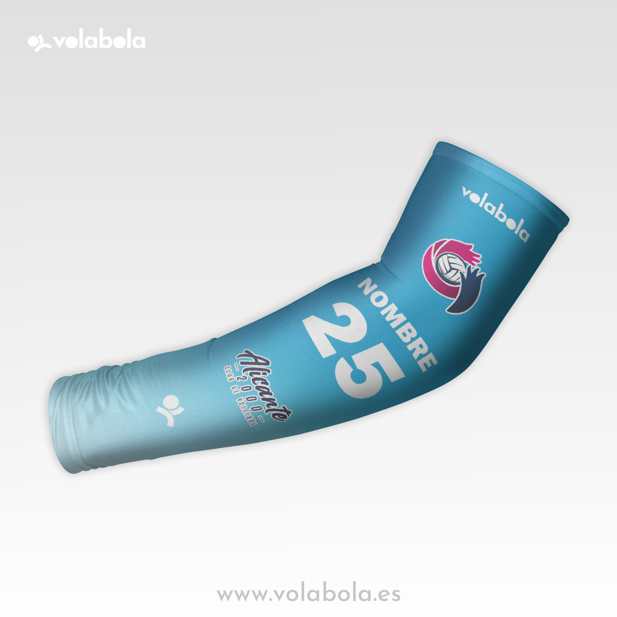 Manguitos técnicos voleibol largos Player Style Alicante2000