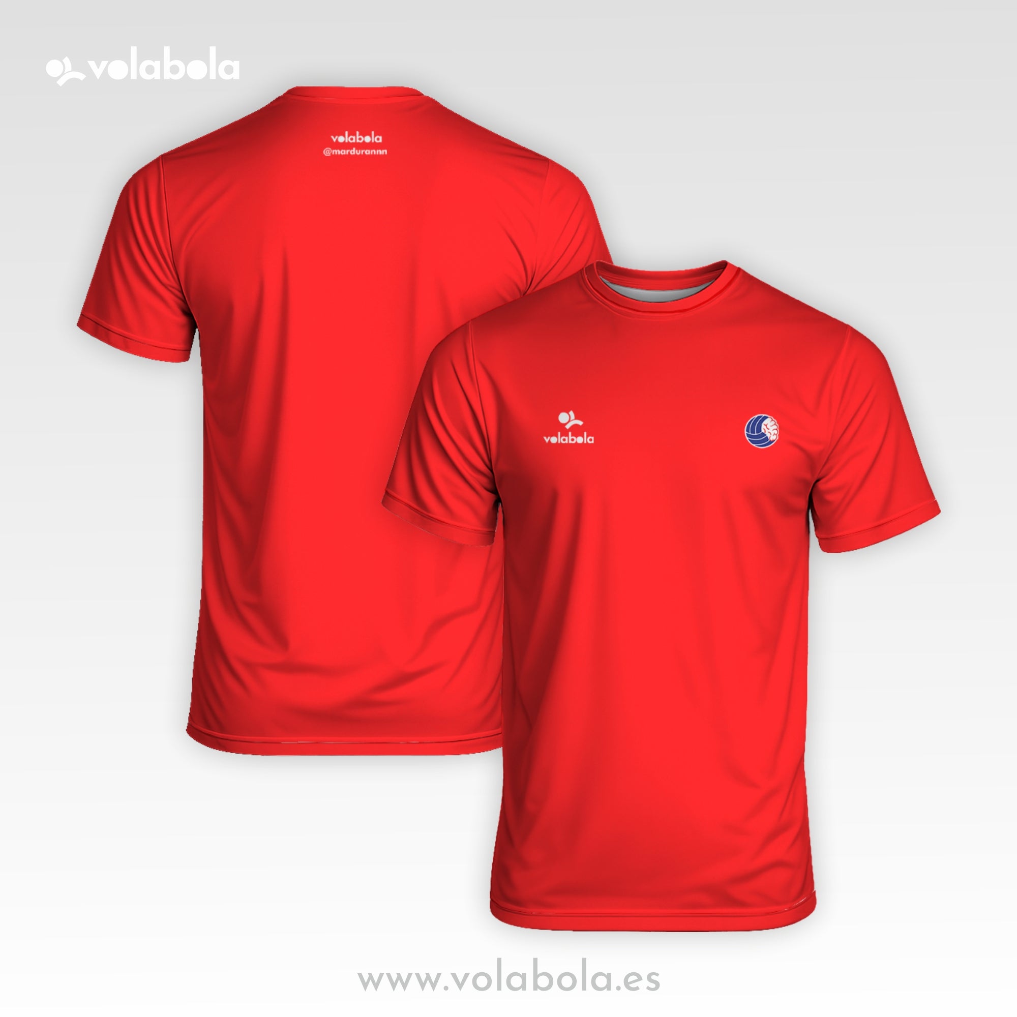 Camiseta Manga Corta Pro Volley Hombre – Mar Durán
